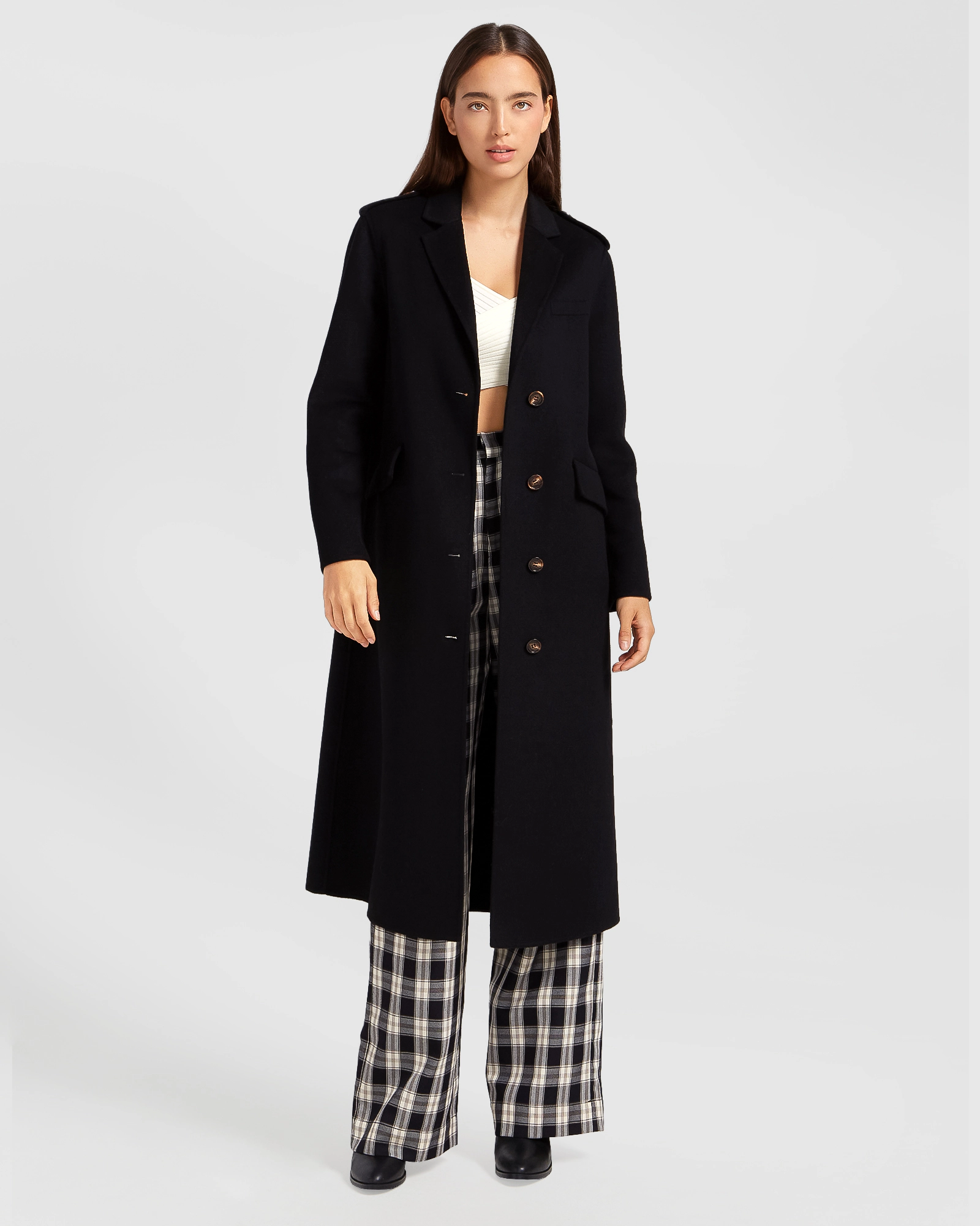 Belle & Bloom Womens Tainted Love Longline Coat