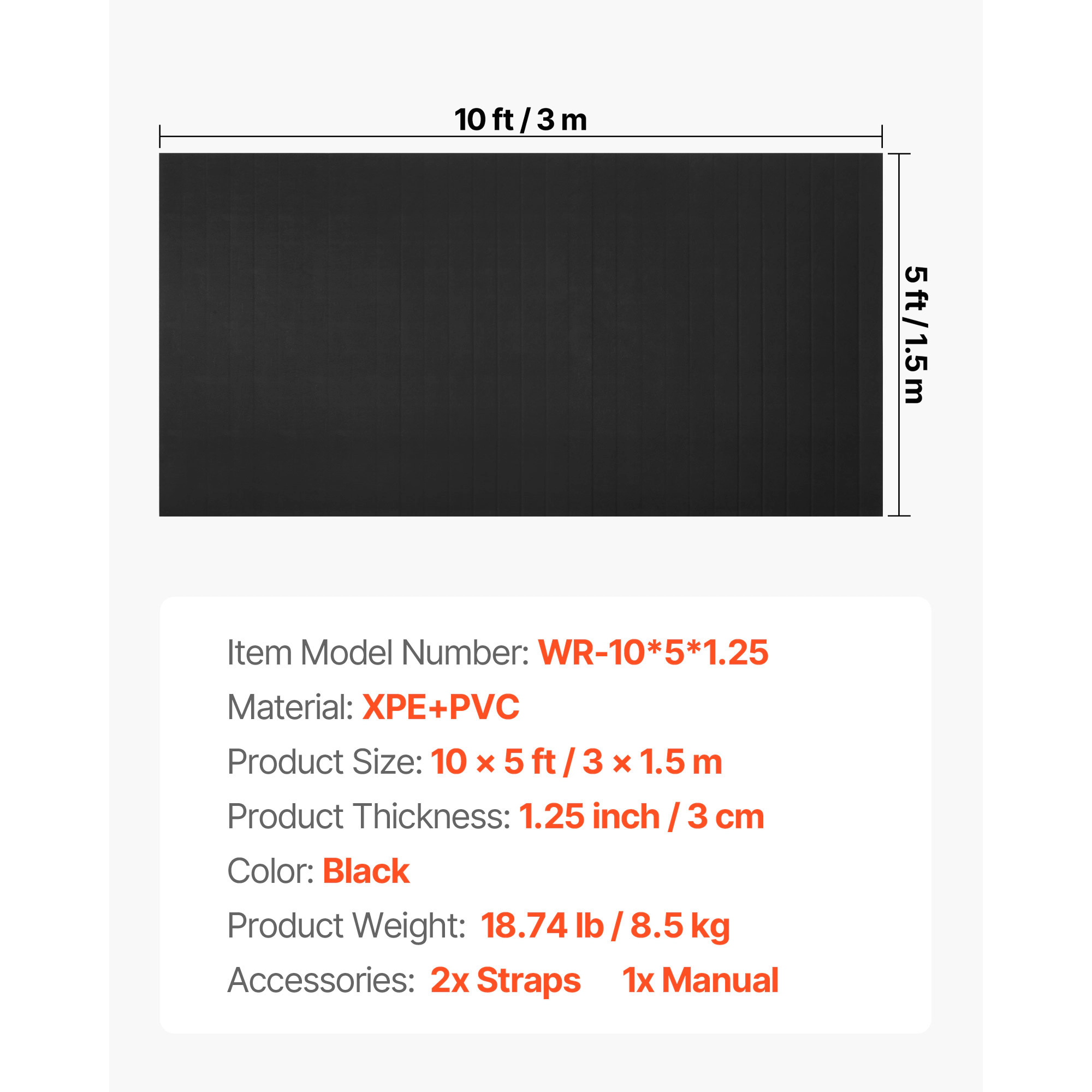 HONGGE Wrestling Mat Martial Arts Thick Mat for Home Gym Exercise PVC Training Mats for Gymnastics Tatami Jiu Jitsu BJJ