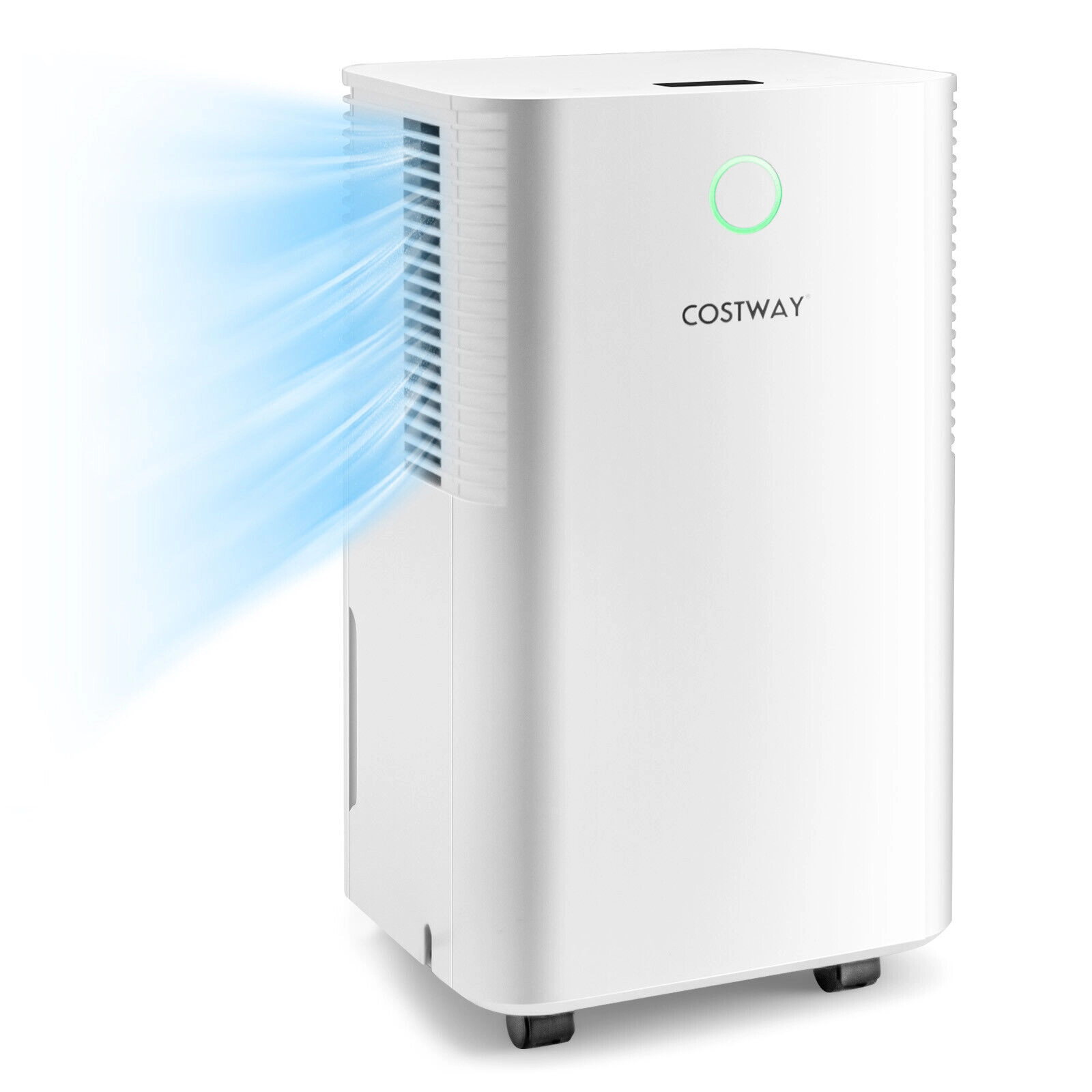 LJG 1750 Sq. Ft 32 Pints Dehumidifier with Auto Defrost and 24H Timer Drain Hose