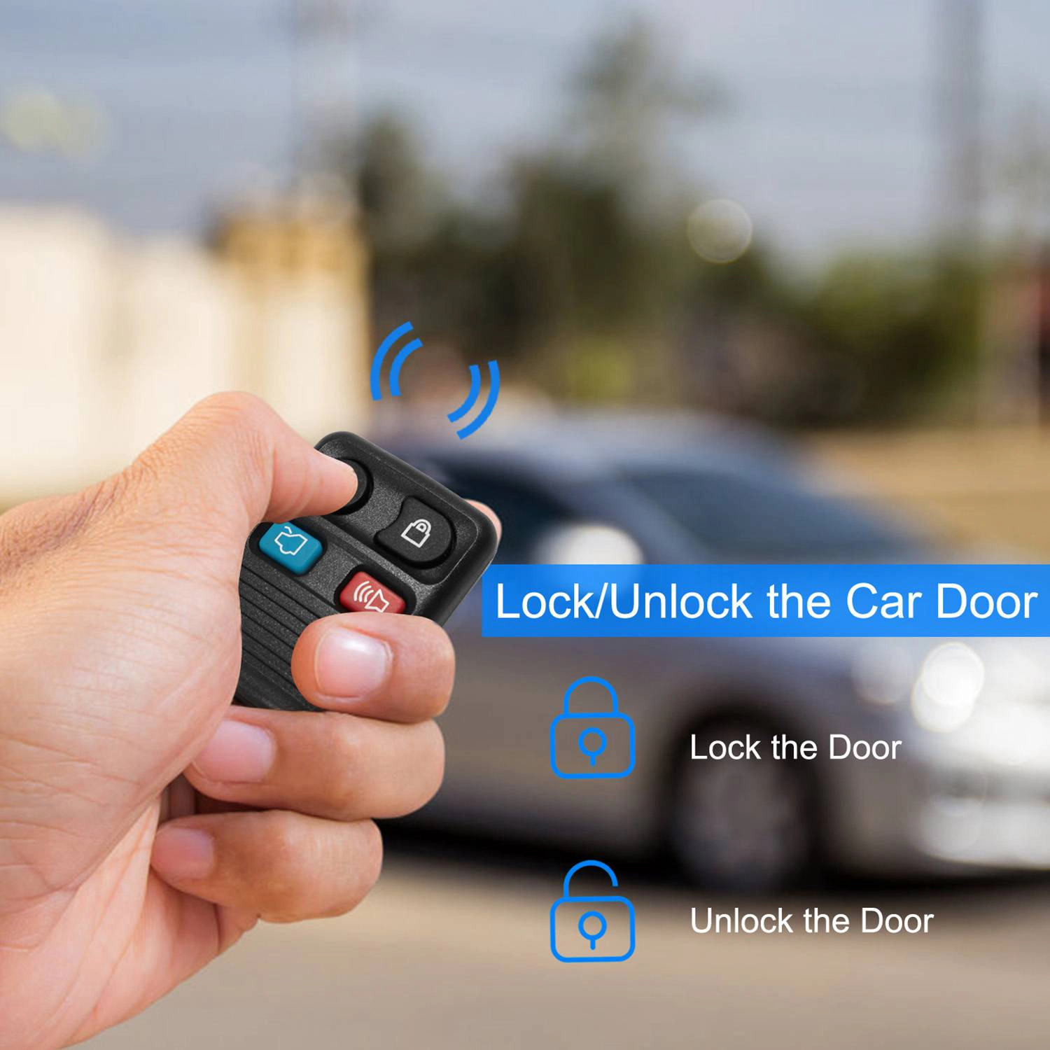 GBruno 2-Pack Key Fob Case For Ford Escape Mustang