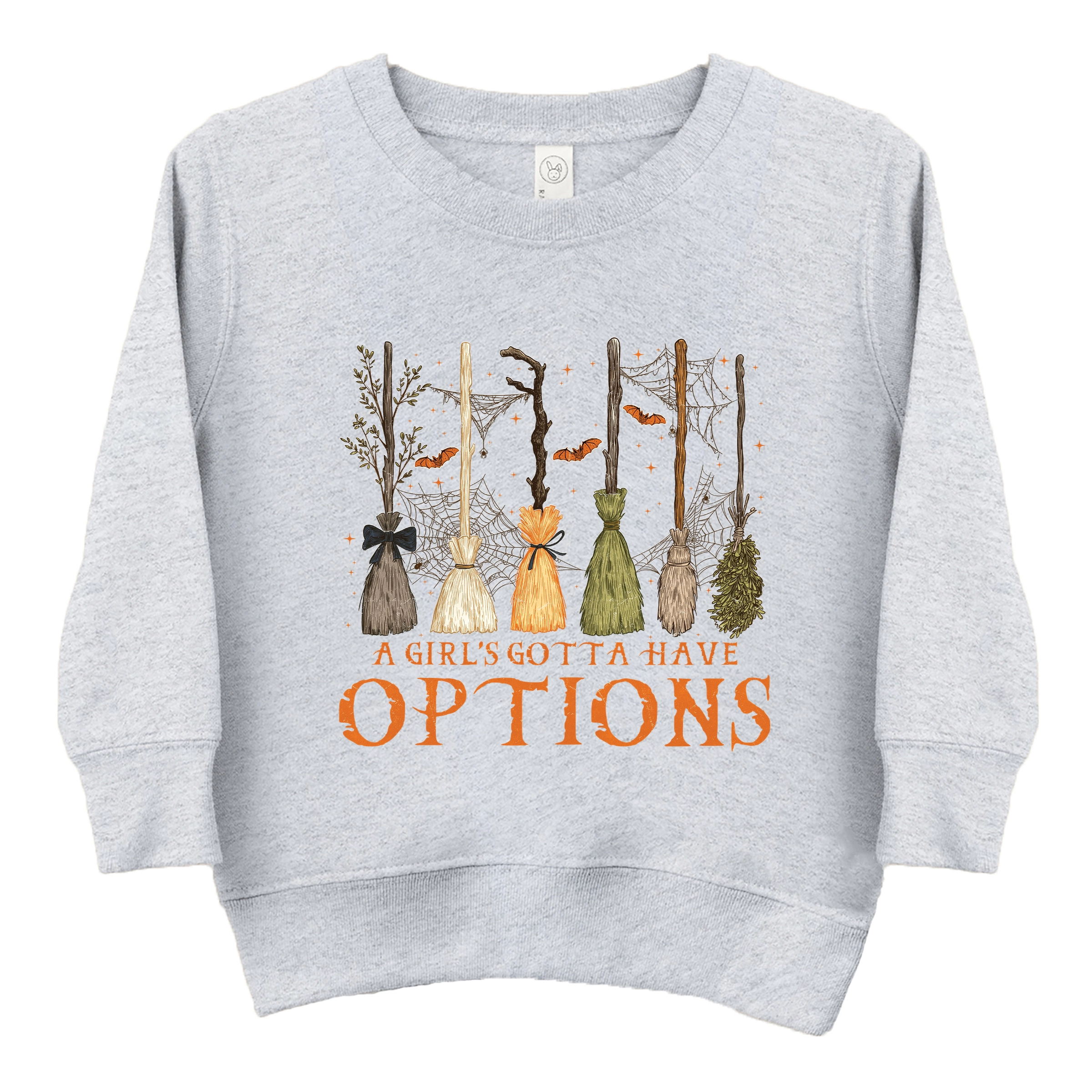 The Juniper Shop - Toddler Graphic Sweatshirt Girl's Gotta Have Options