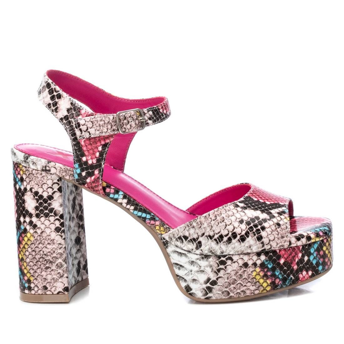 XTI BUGA Women's Heeled Platform Sandals
