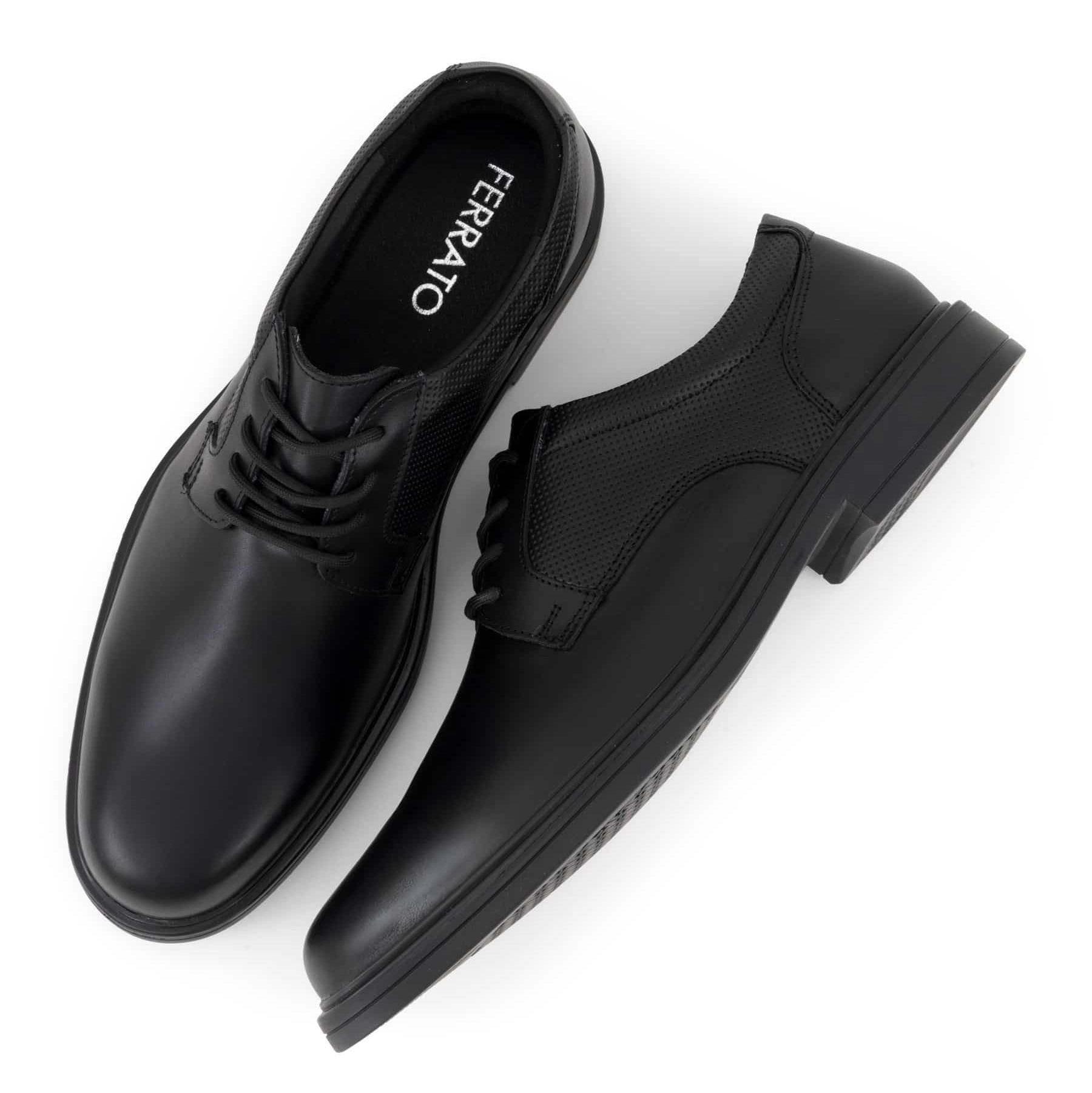 Ferrato Mens Leather Flats