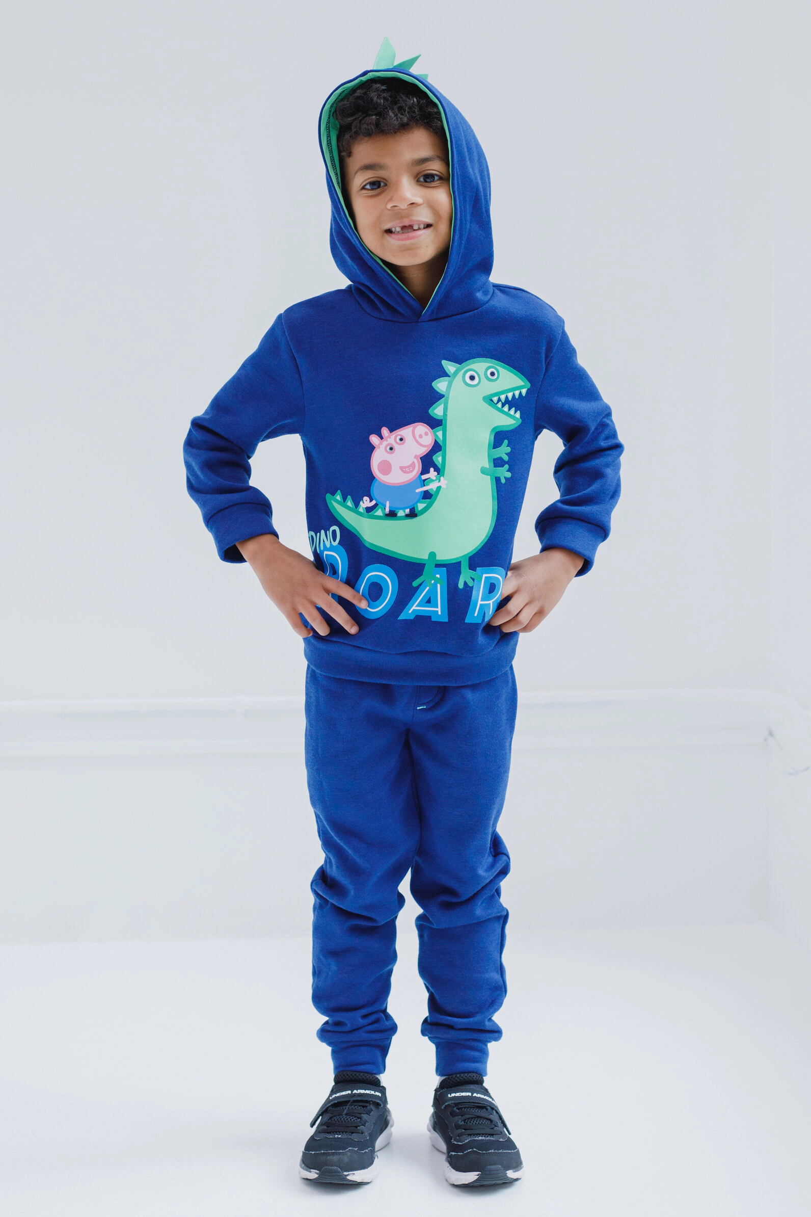 Peppa Pig George Boys' Cosplay Fleece Hoodie and Pants Set