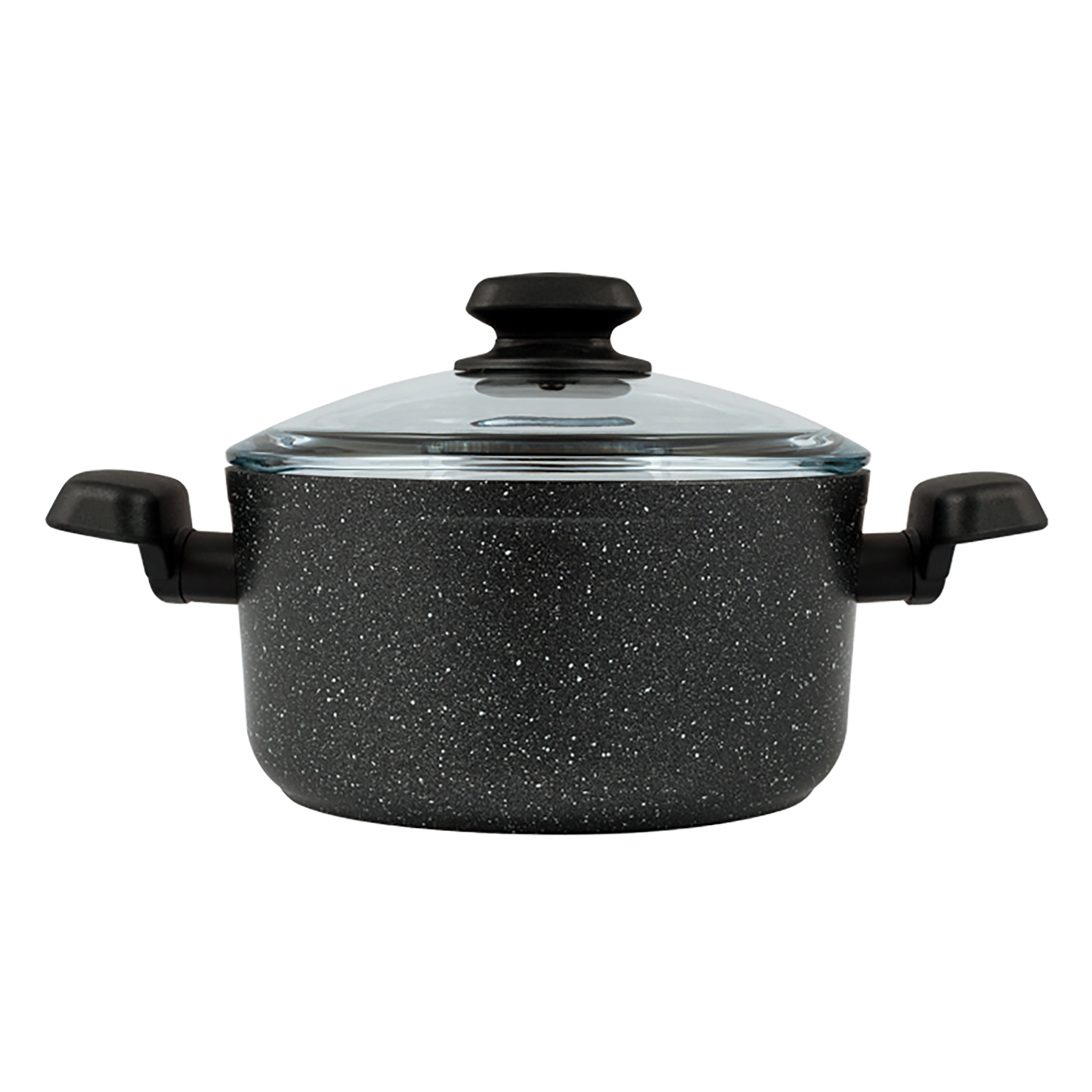 Korkmaz Ornella 2 Piece Liter Aluminum Nonstick Casserole Dish with Lid