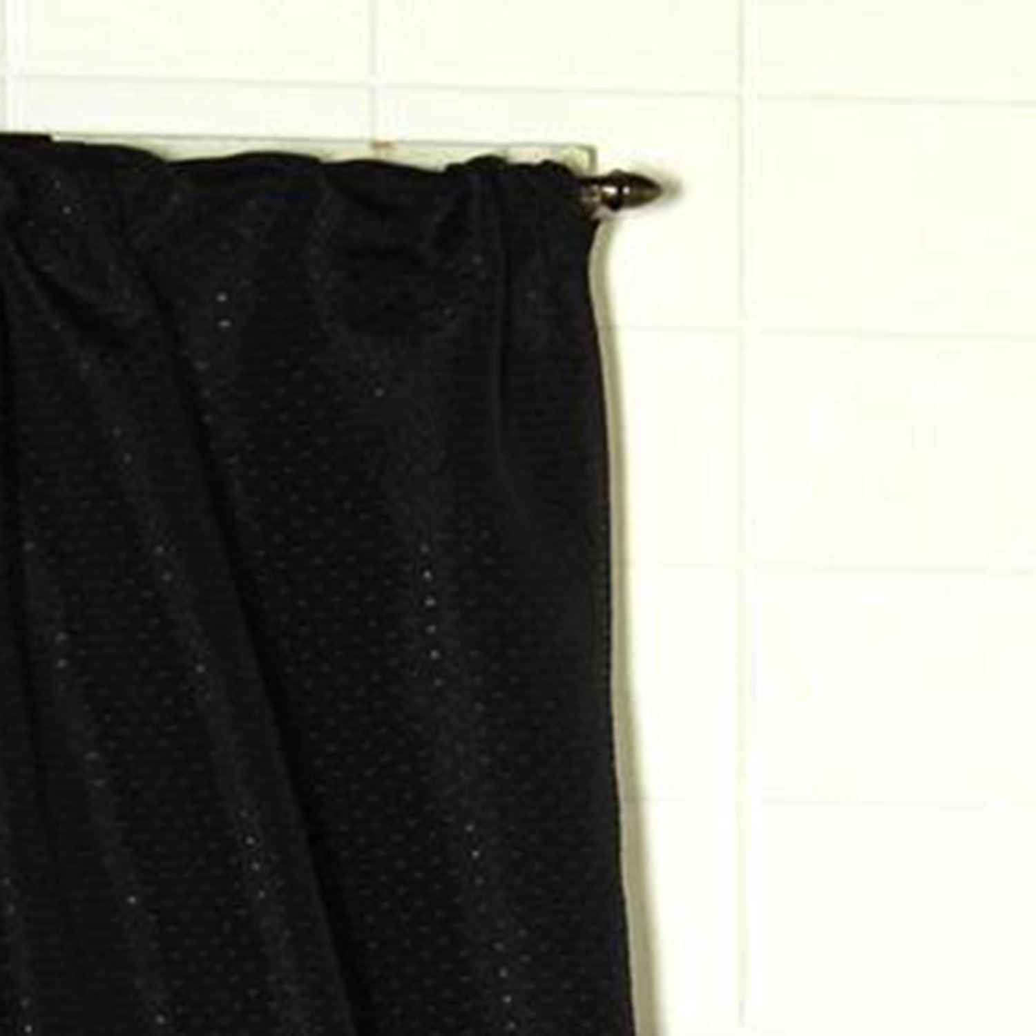 Carnation Home Fashions "Lauren" Diamond-Piqued, 100% Polyester Window Curtain