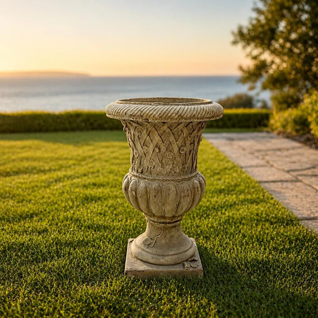 WOW PIONEER Tall Round Decorative Planter