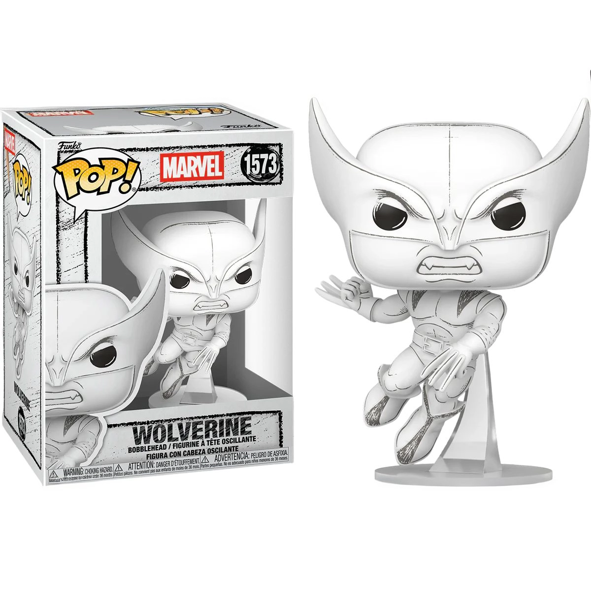 Funko Pop! Marvel Sketched: Wolverine #1573