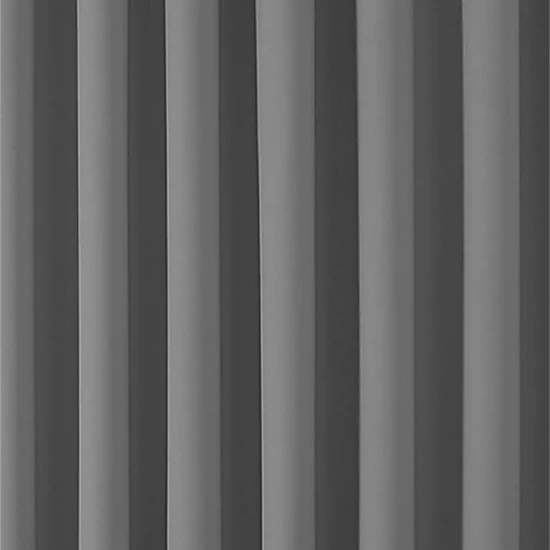 Kate Aurora 1 Piece 100% Hotel Level Blackout Extra Wide Window Curtain Panel - Gray