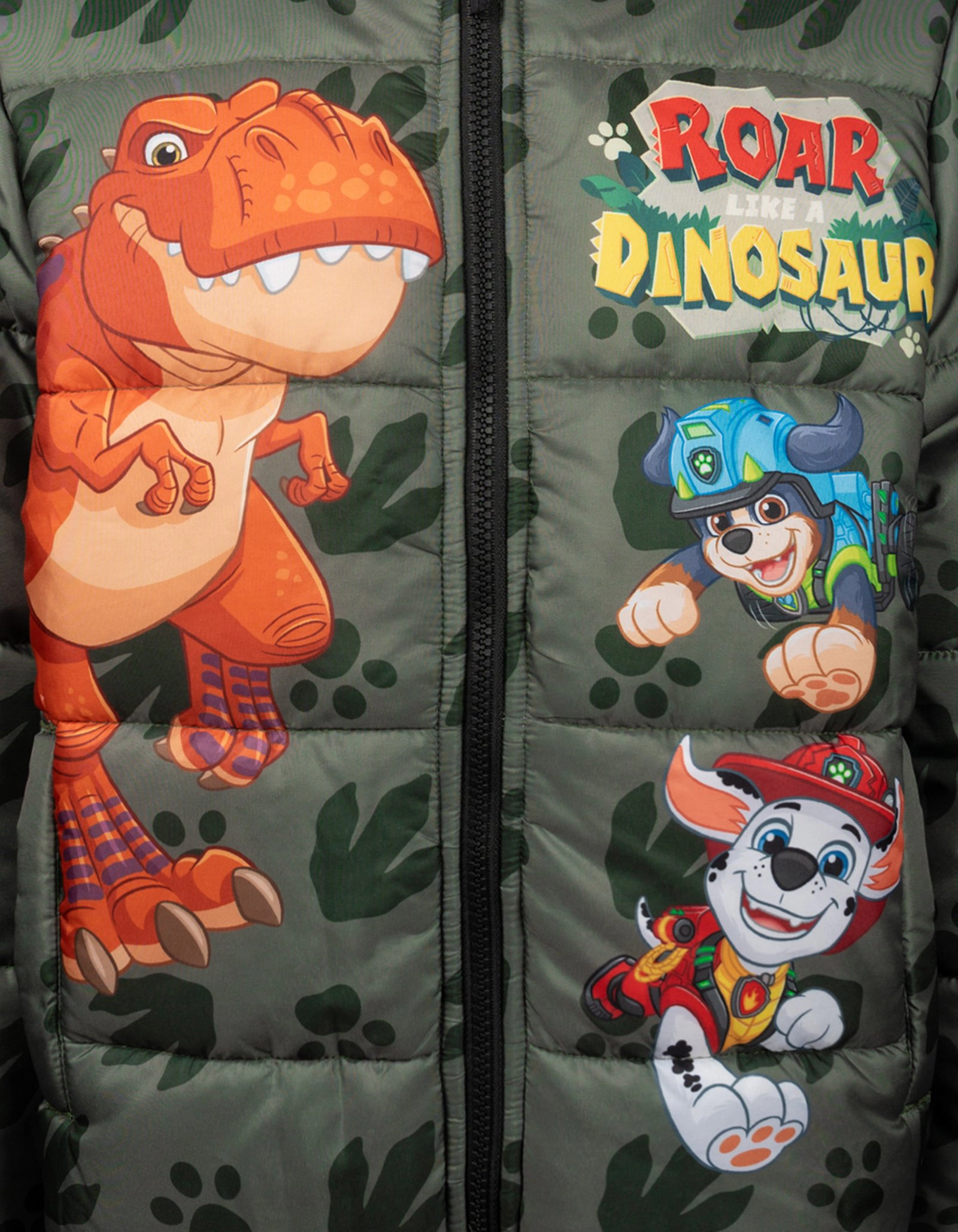 Paw Patrol Boys' Hooded Puffer Jacket