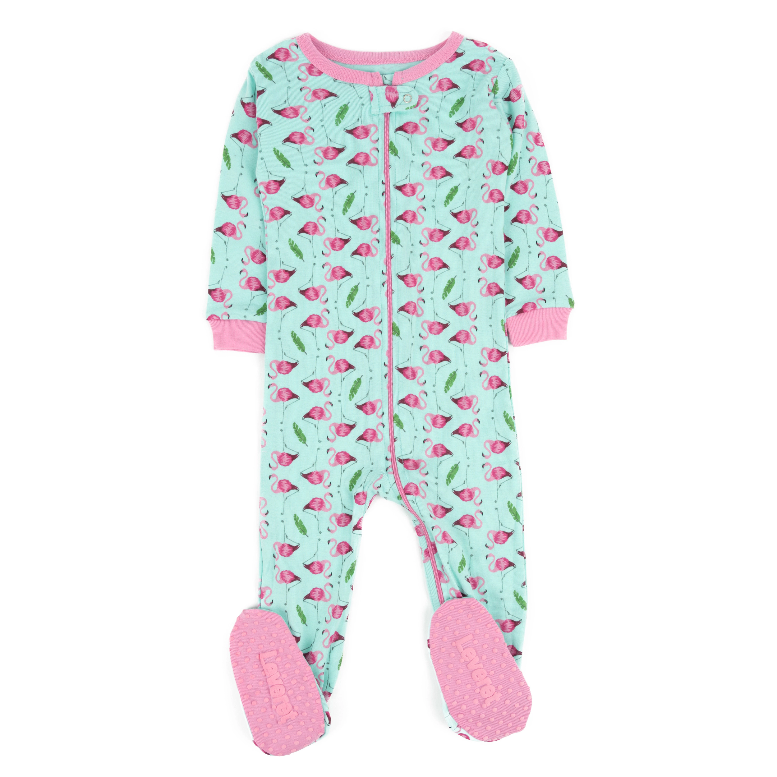 Leveret Baby/Toddler Cotton Footed Bird Pajamas