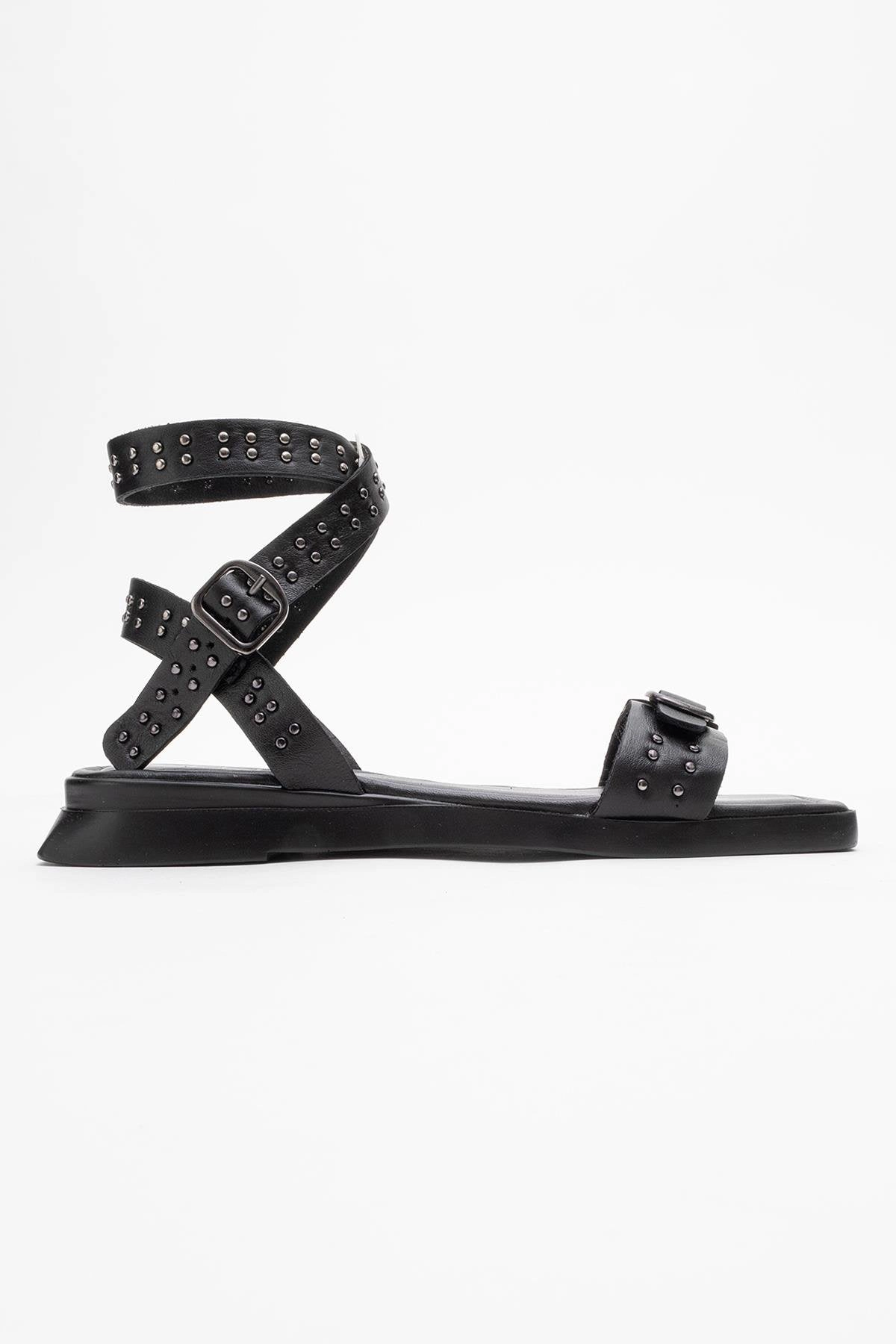Forever & Always Womens Carril Leather Sandals