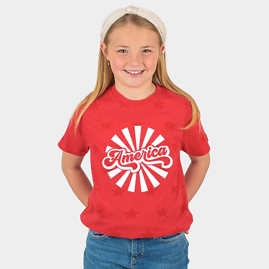 The Juniper Shop - America Rays - Youth Short Sleeve Star Tee