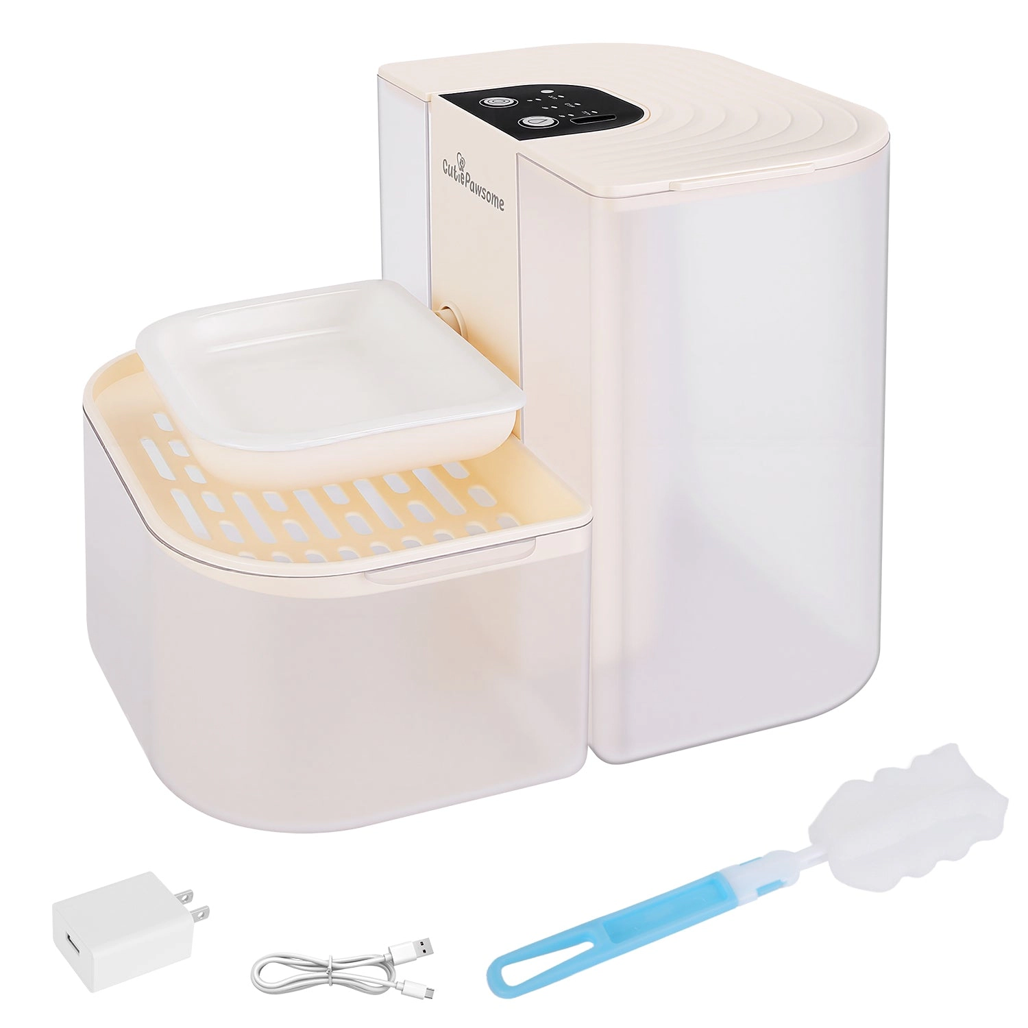 GBruno Smart Rechargeable Pet Water Fountain 4.5L