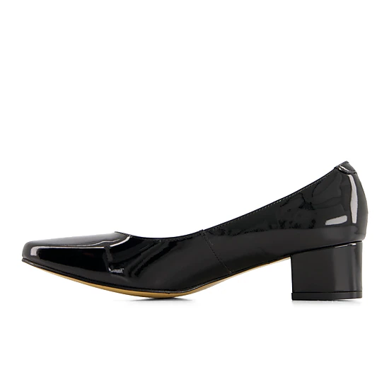 Andrea Womens Classic Comfort Patent Pumps