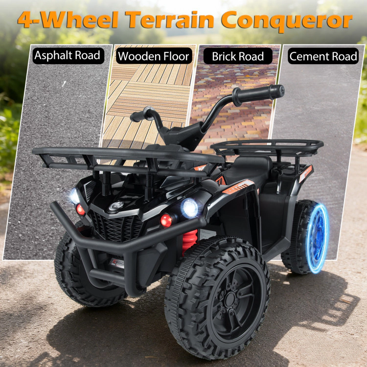 Hivvago 24V Electric Ride On Quad with LED Headlights-2 Pieces
