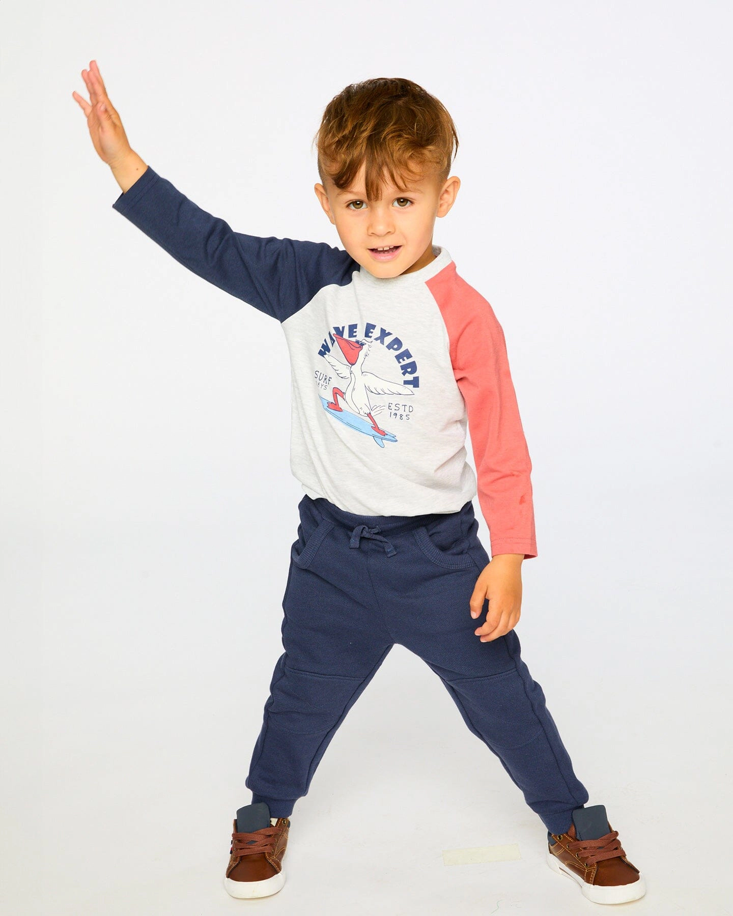 Deux par Boys Jersey Long Sleeve T-Shirt