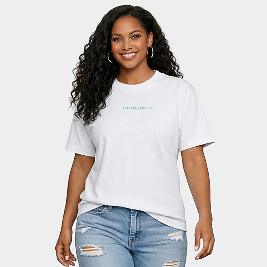 Simply Sage Market - Chasing Sunsets Waves - Women's Relaxed Boxy Tee