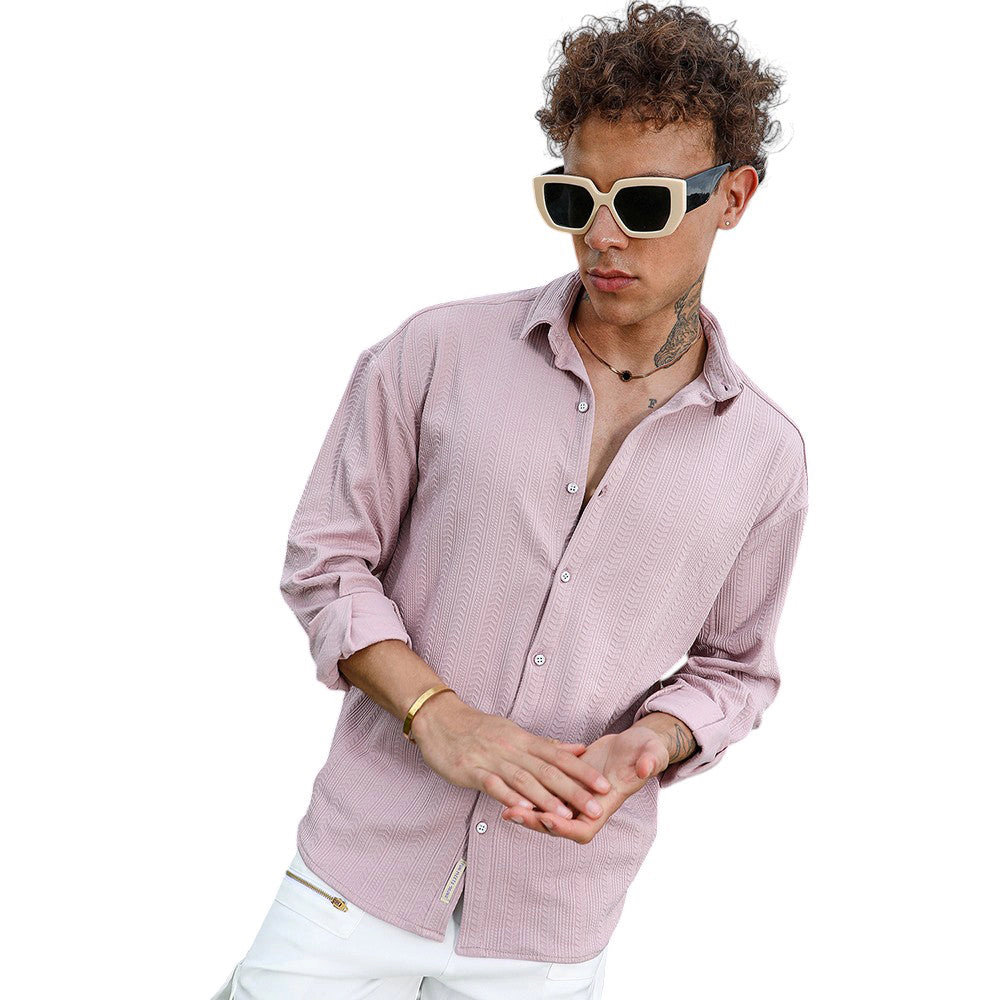 Spear-Textured Shirt