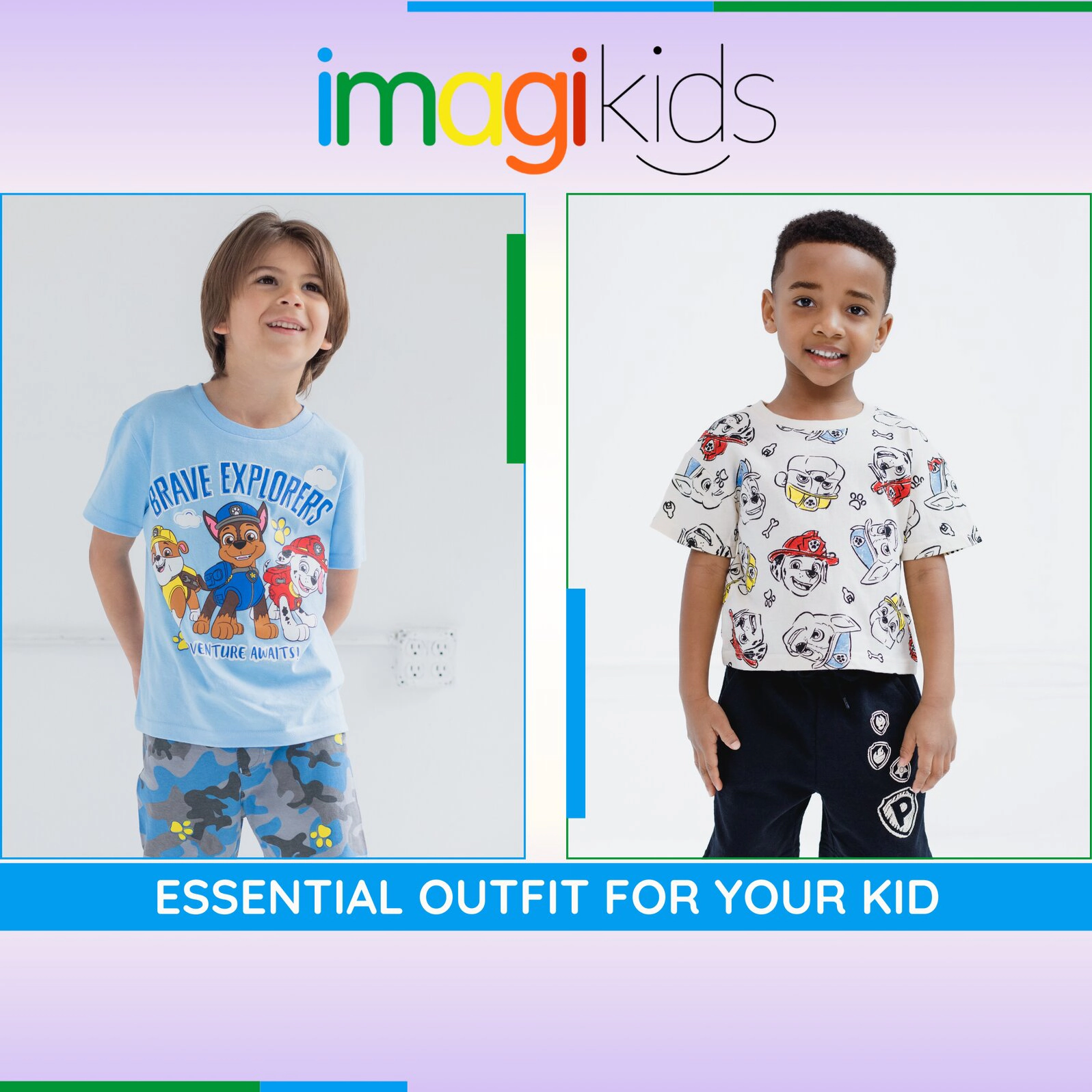 Nickelodeon Paw Patrol 2-Piece T-Shirt and Shorts Set