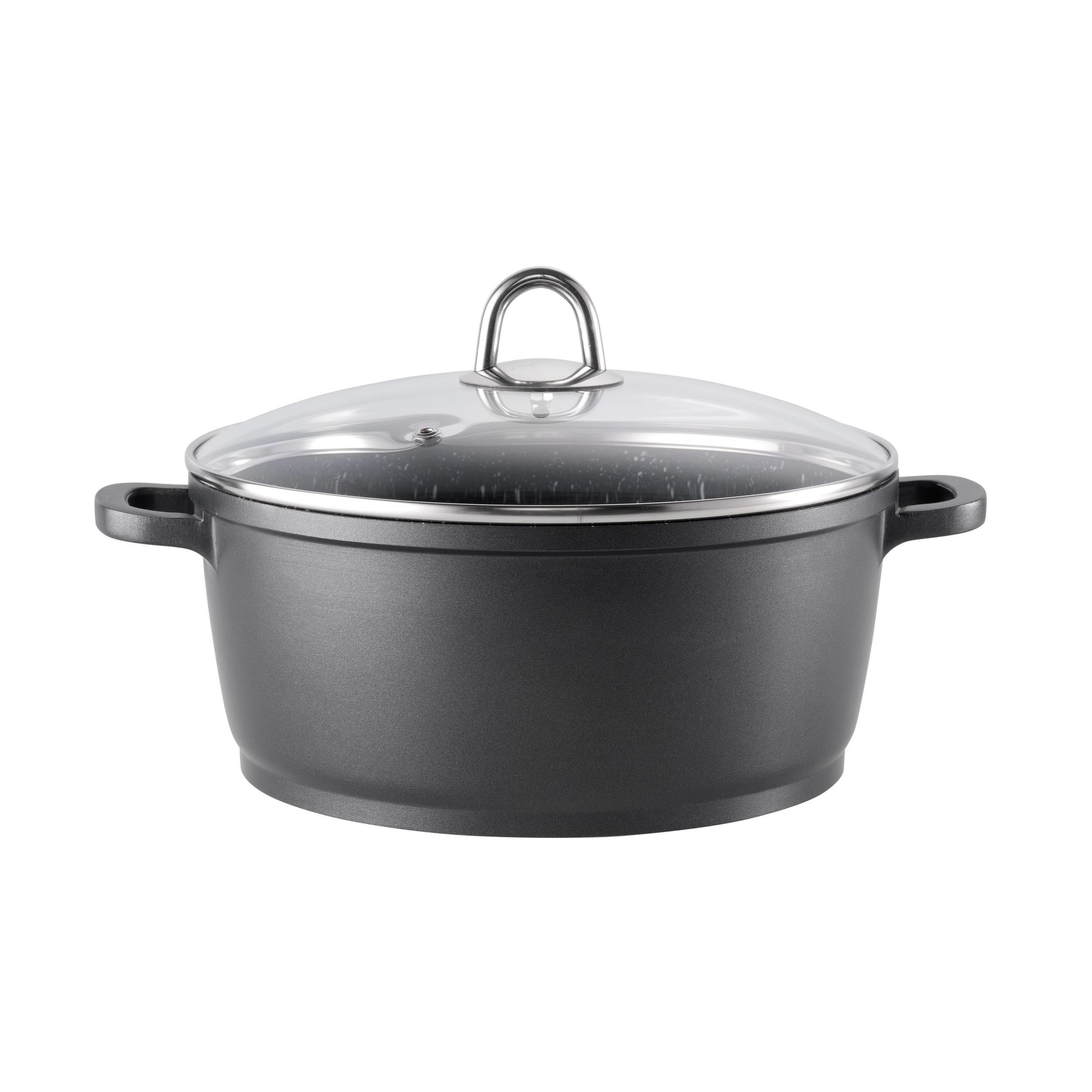 Cuisine::pro® GRANITE™ Casserole With Lid 4.5 Qt.