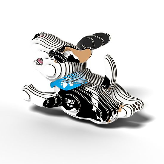 EUGY Hope the Dog 3D Puzzle - contains 43 puzzle pieces