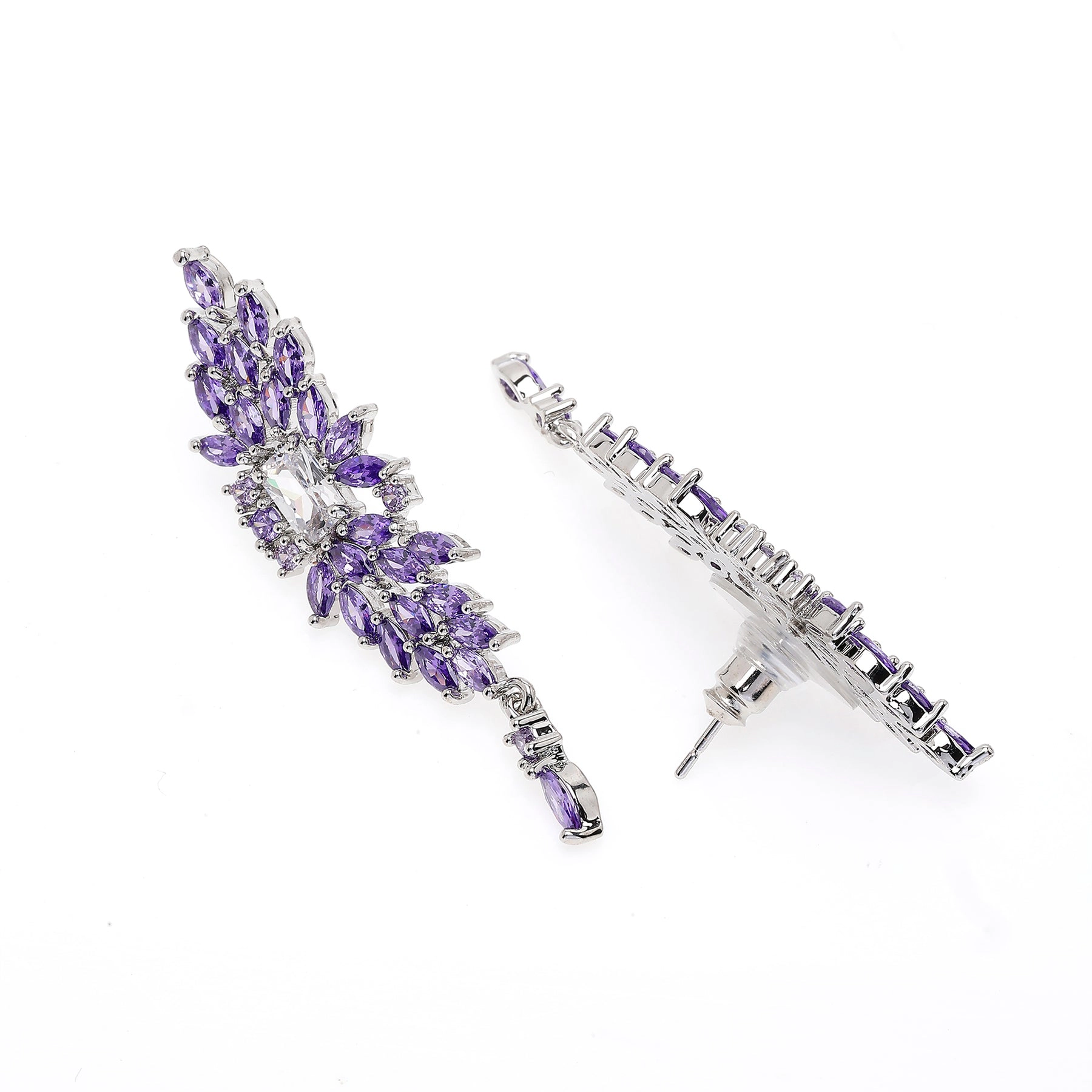 AGP PARIS Womens Dazzling Dainty Drop Earrings