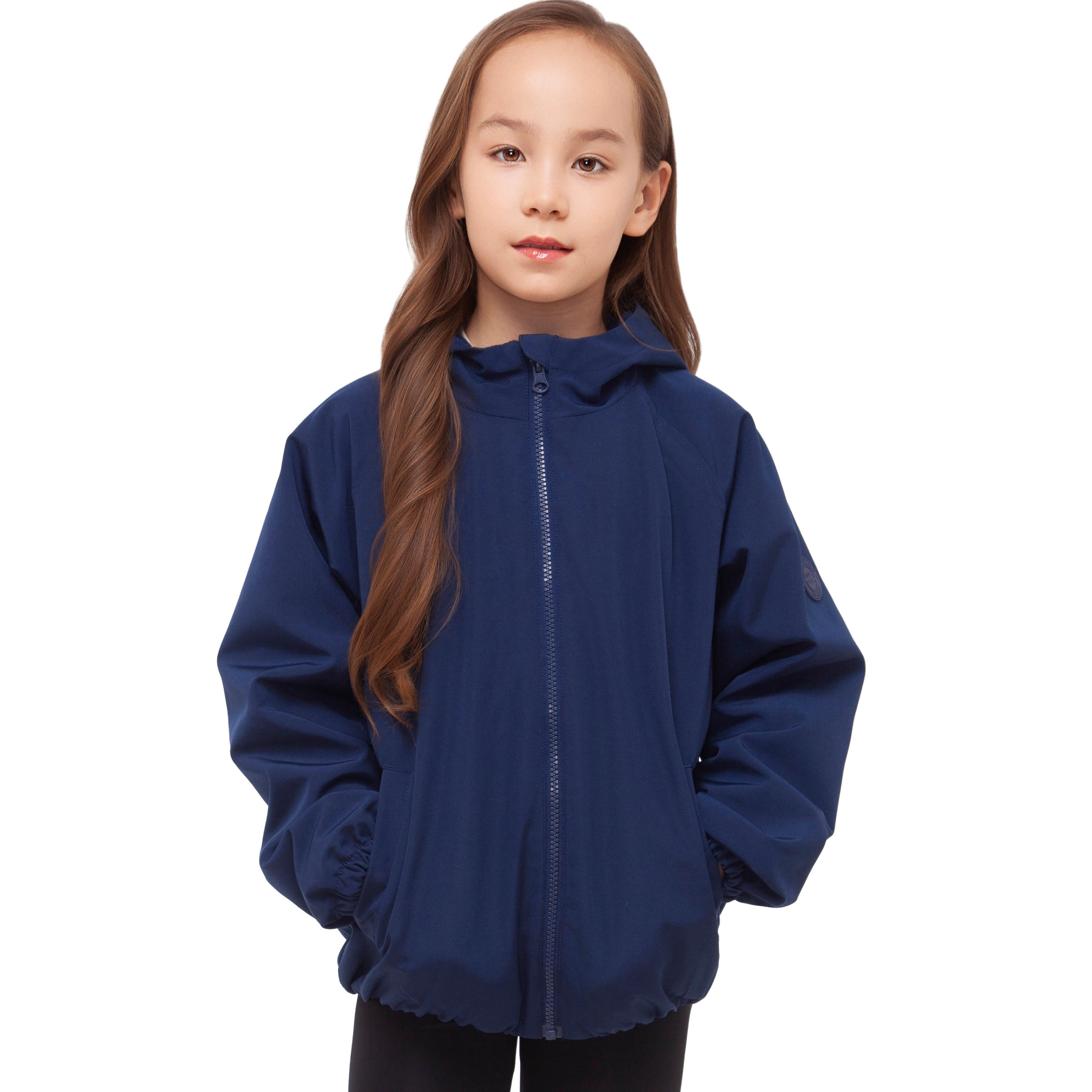 Rokka&Rolla Little & Big Kid Girls Mia Bubble Hem Fleece Lined Hooded Jacket