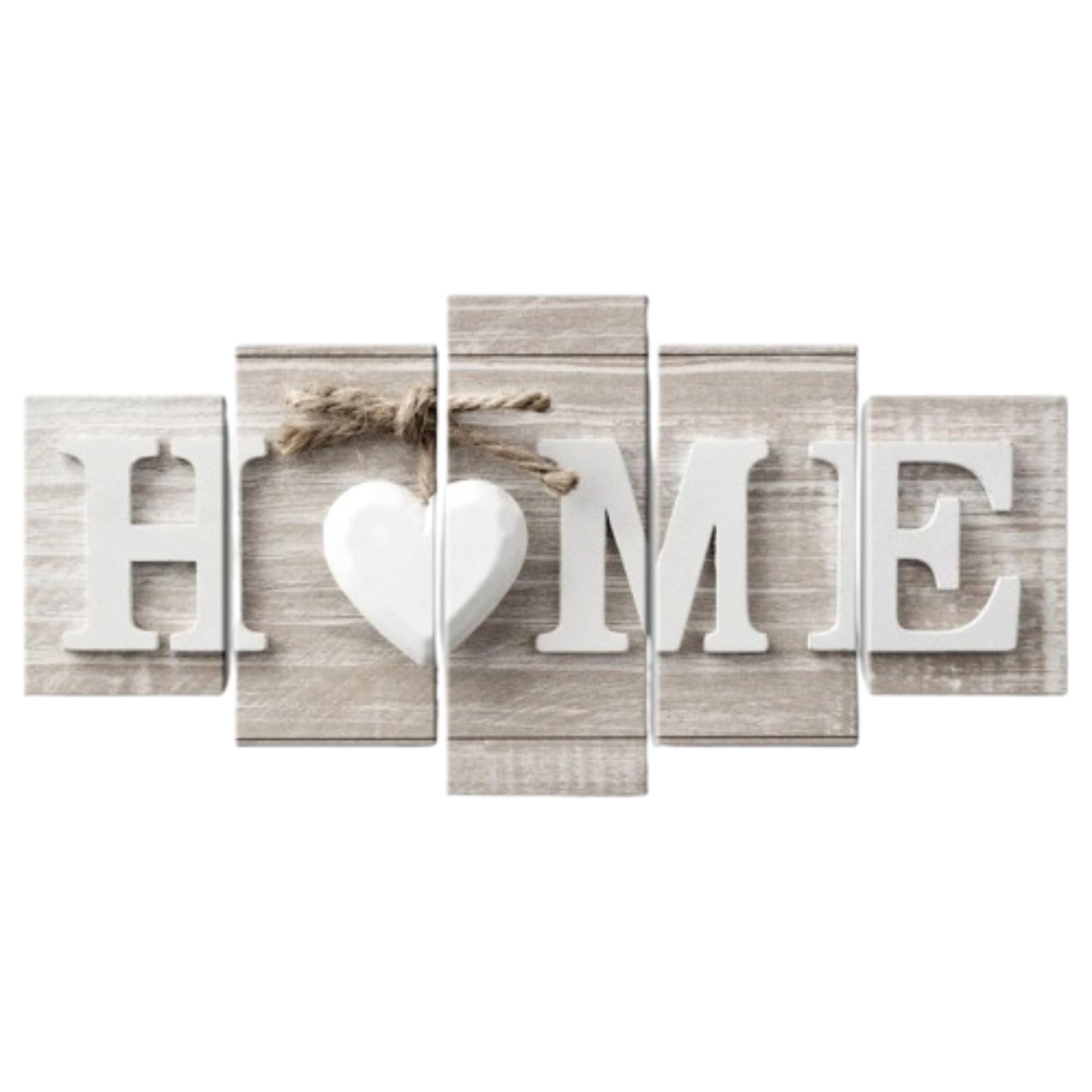 Home Collection Modern Canvas Wall Art Prints Unframed Set of 5