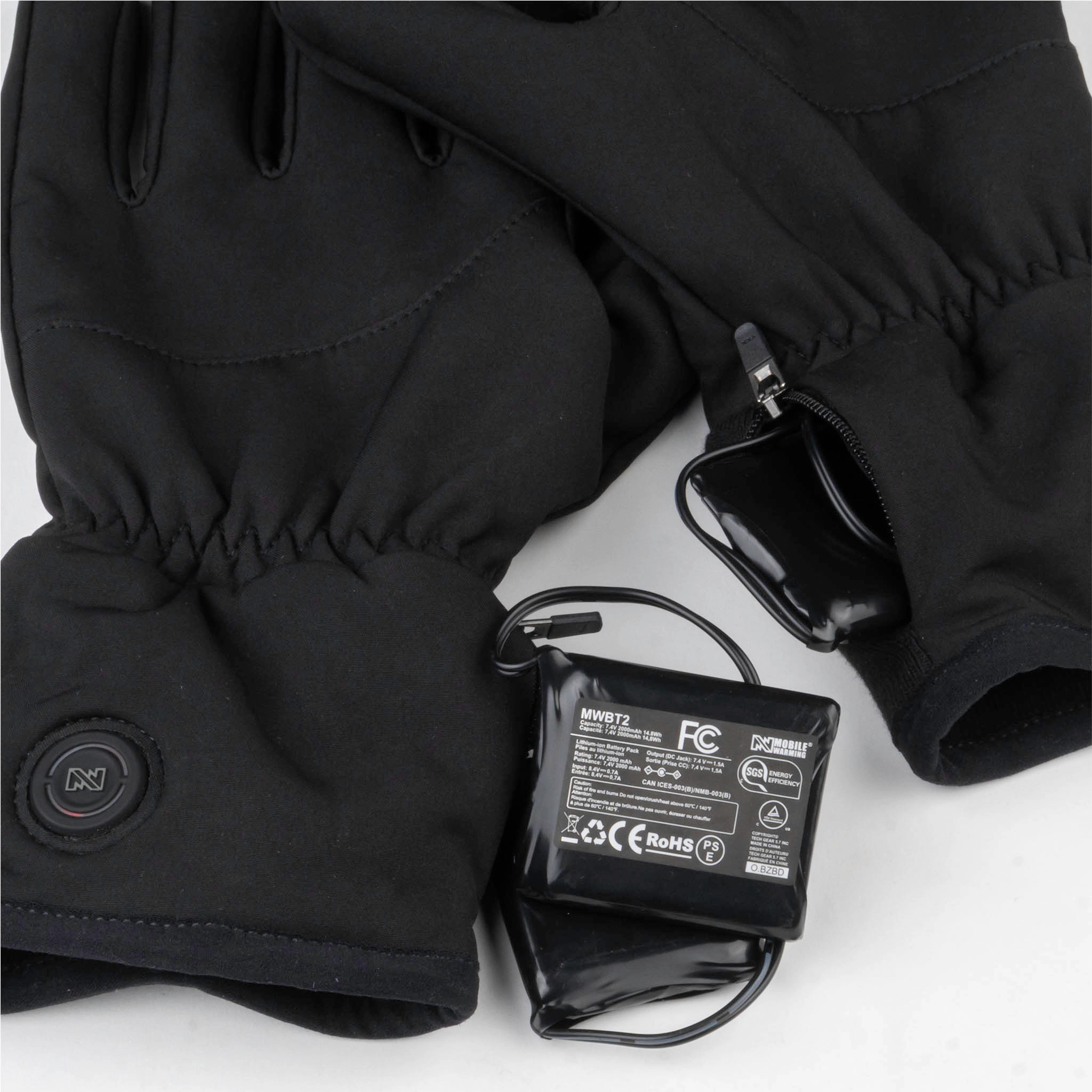 Mobile Warming Unisex Mid-Weight Heated Glove
