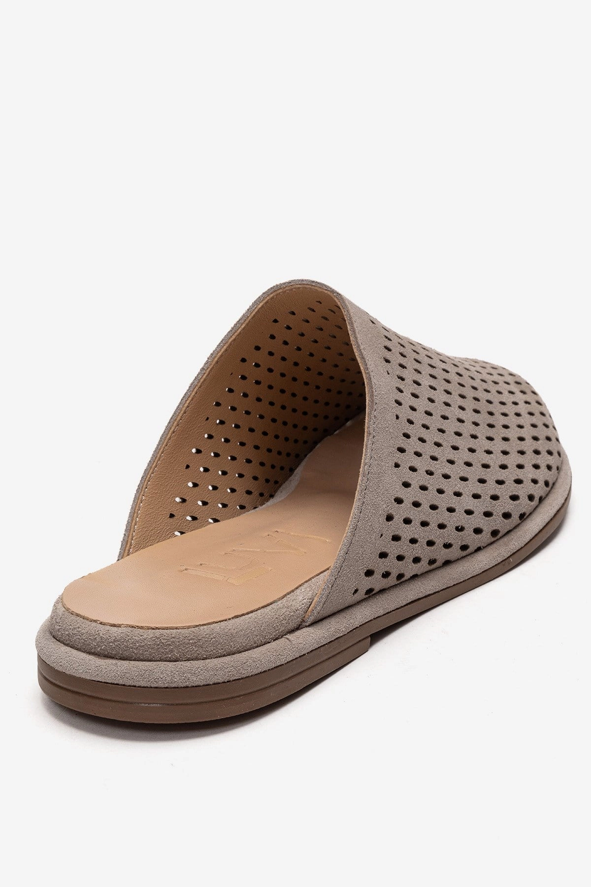 Forever & Always Womens Melara Leather Slip On Mules
