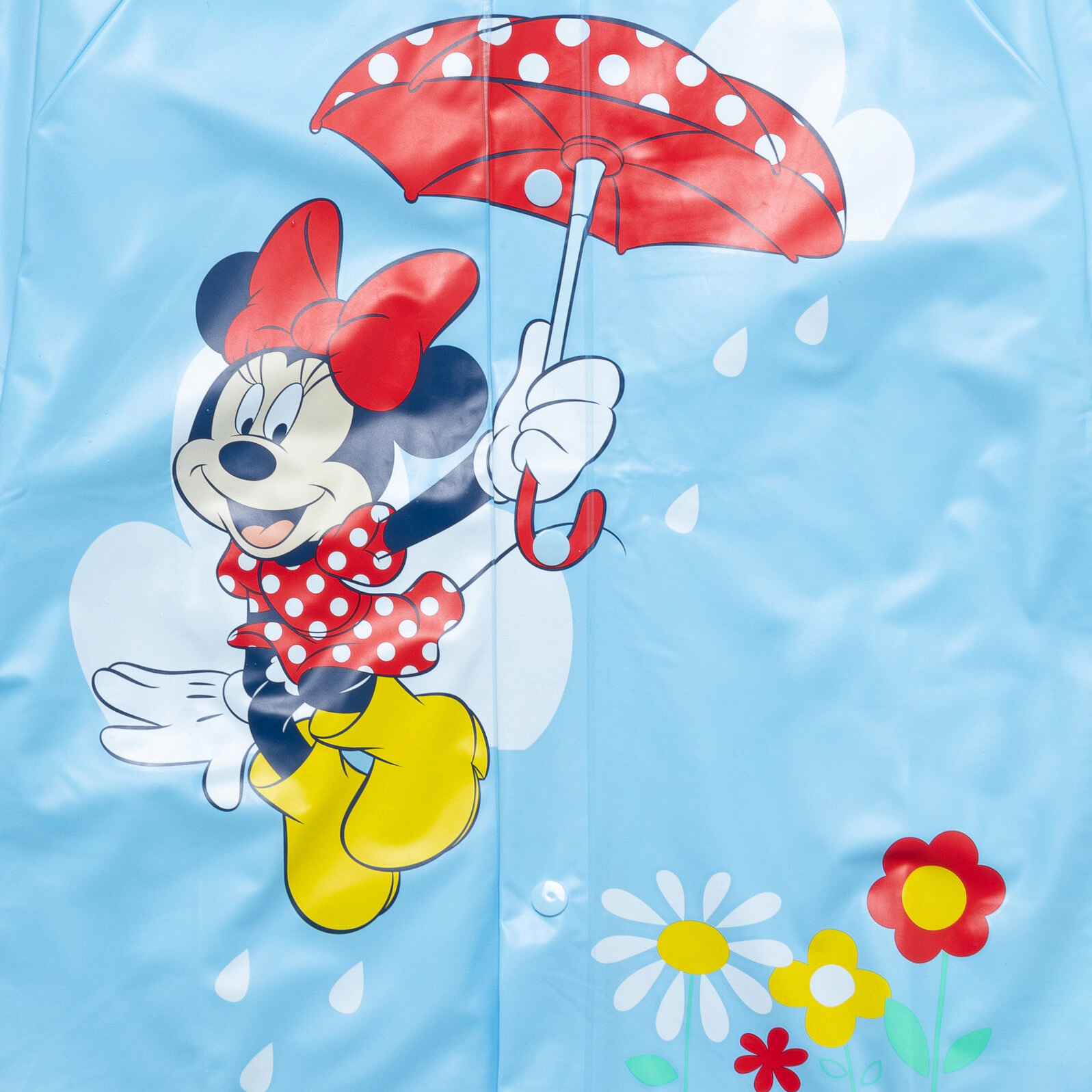 Disney Minnie Mouse Girls' Hooded Rain Jacket