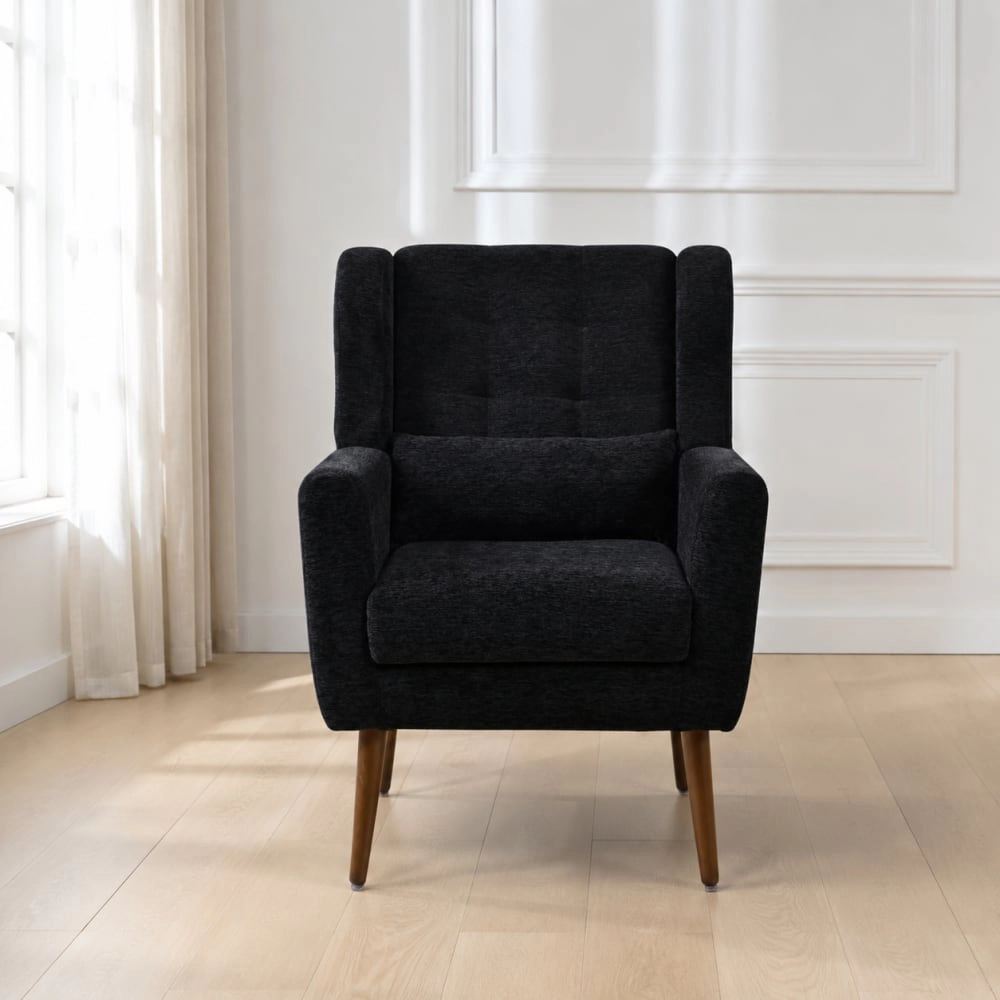 GOODSILO Soft Chenille Accent Chair Versatile Seating