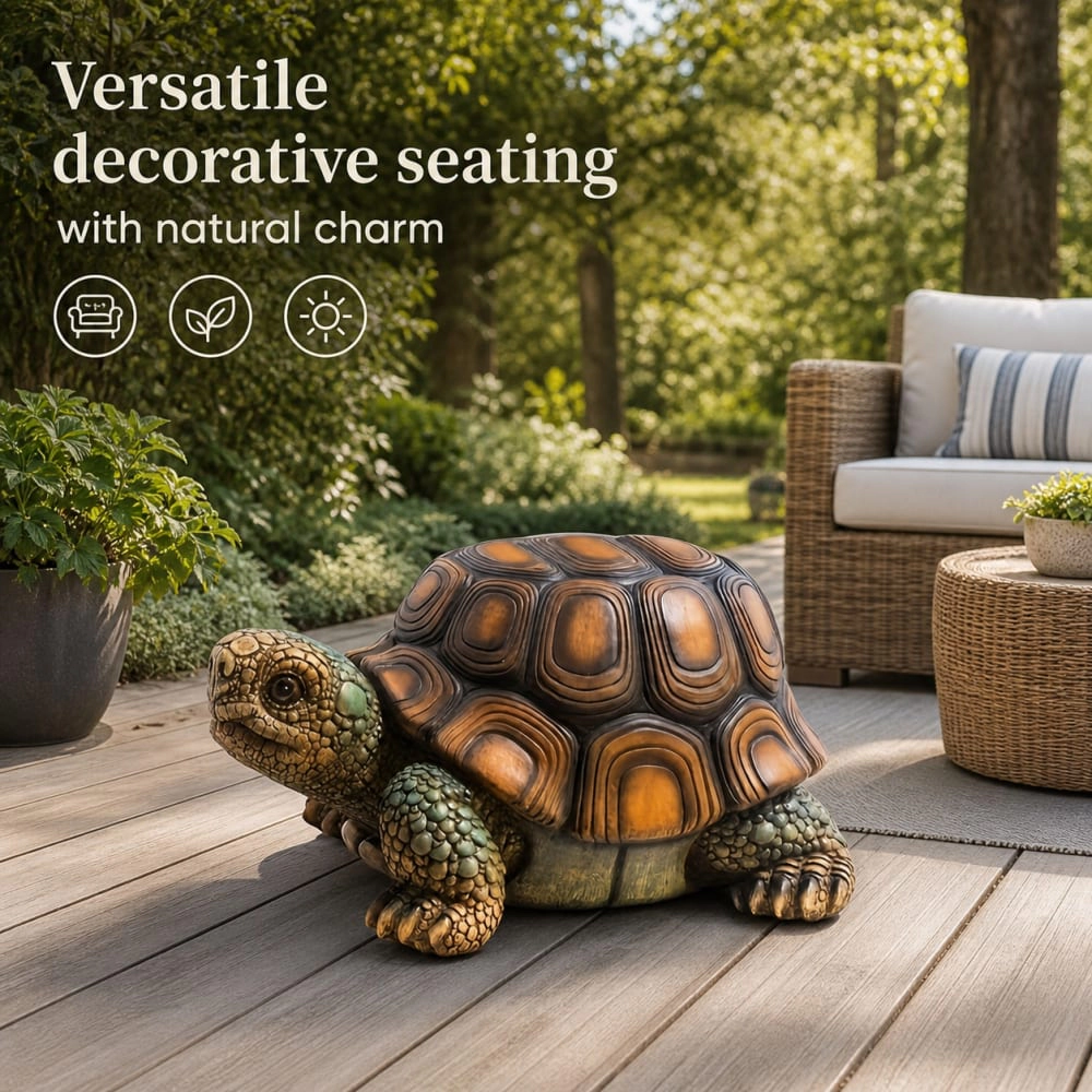 WOW PIONEER Weather Resistant Patio Stool