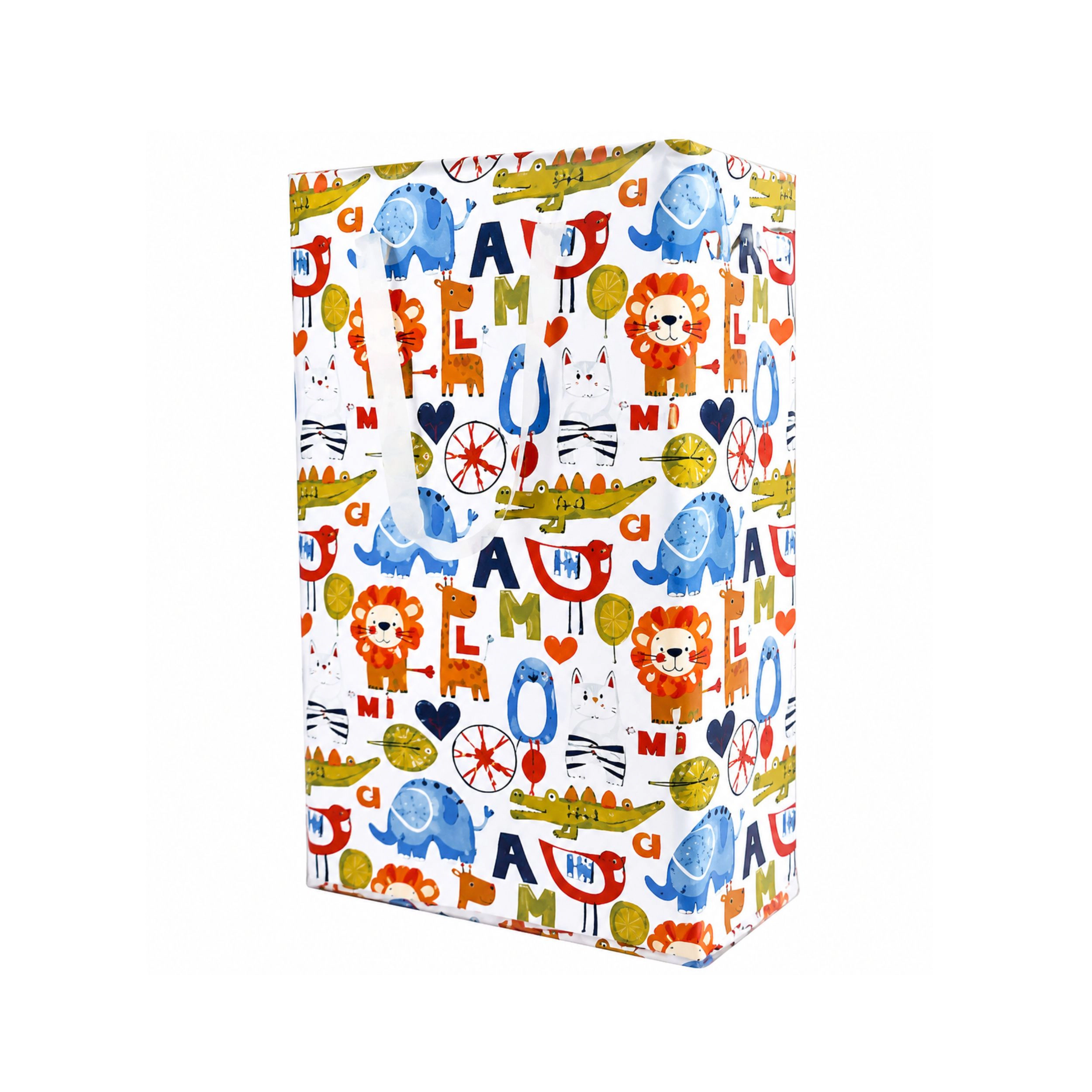 Stock Preferred Slim Collapsible Laundry Hamper with Handles 45L Narrow Clothes Basket