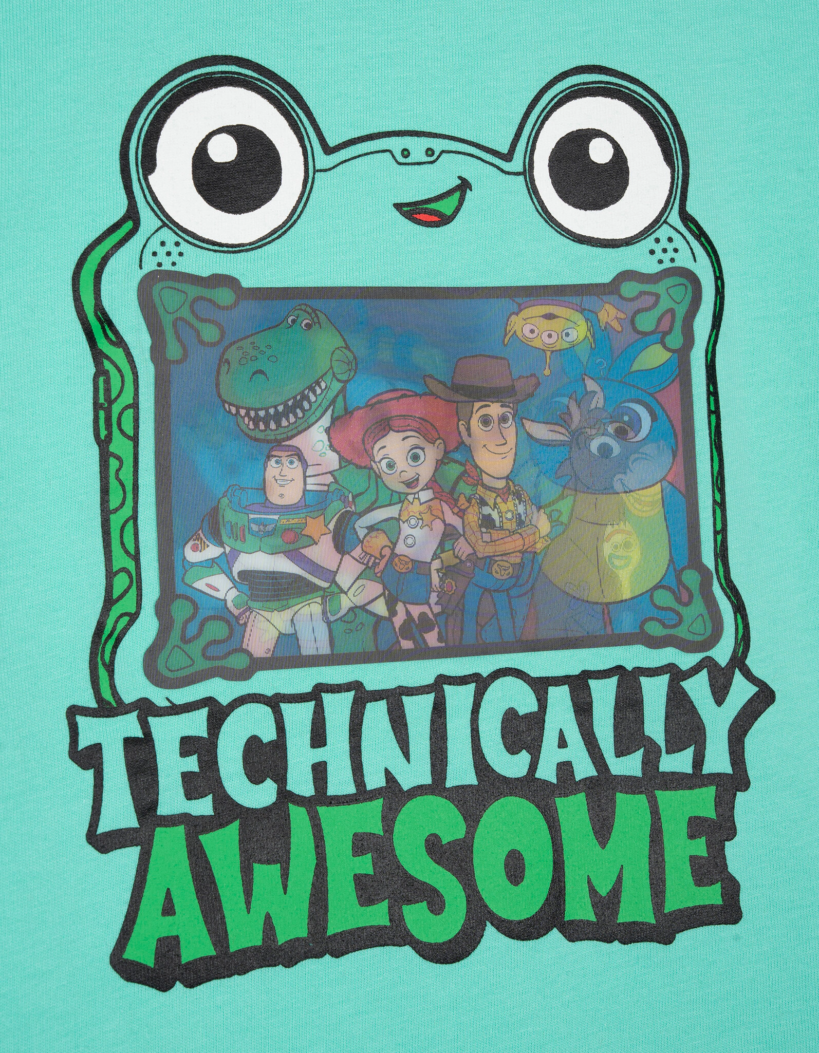 Disney Toy Story Boys' Holographic Short Sleeve T-Shirt