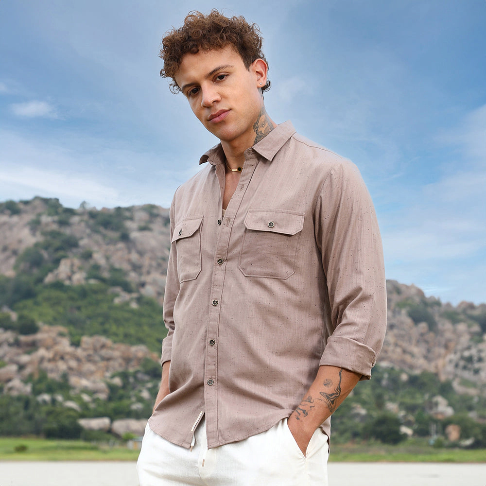 Heathered Utility Shirt
