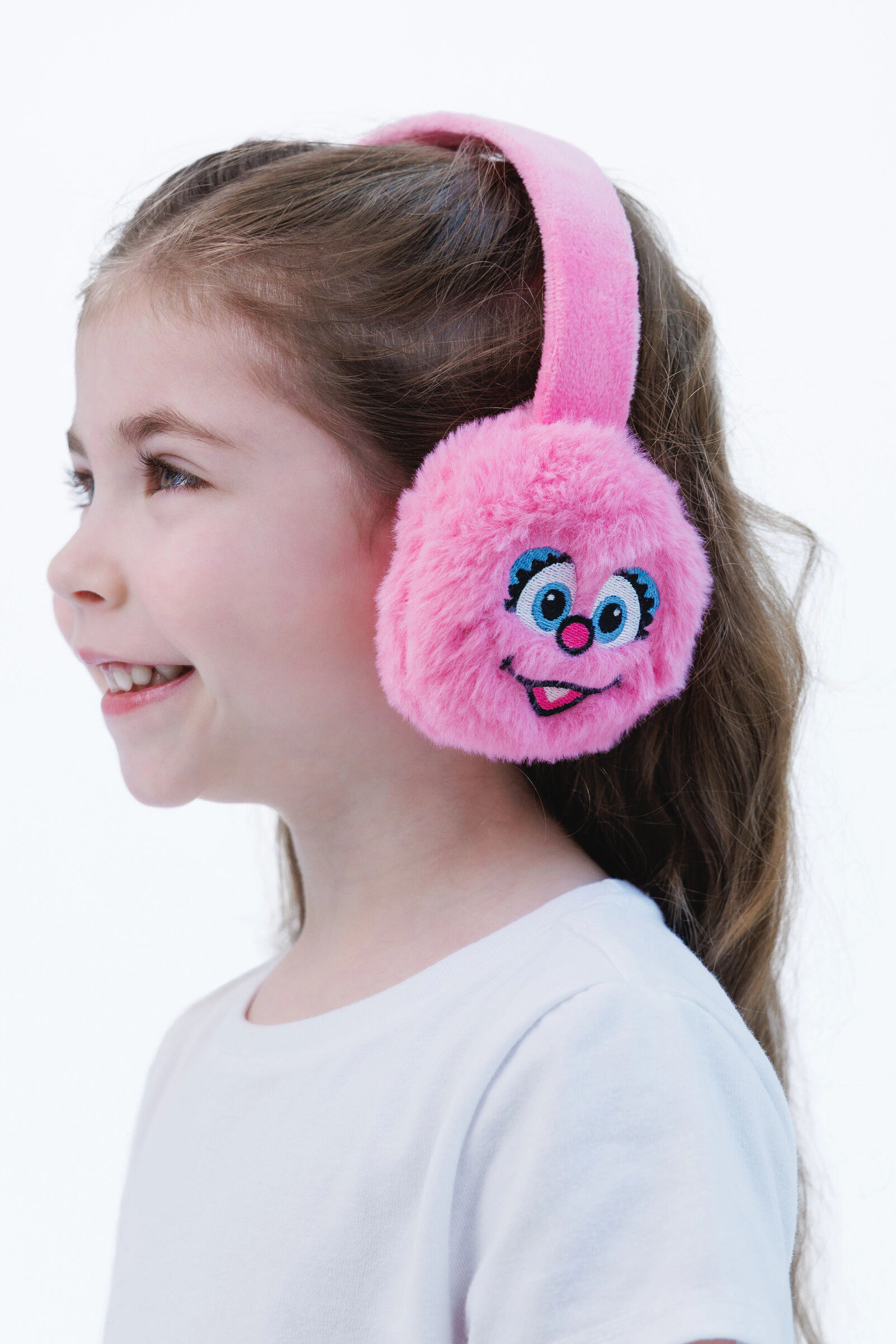 Sesame Street Toddler Boy or Girl Fleece and Faux Fur Earmuffs
