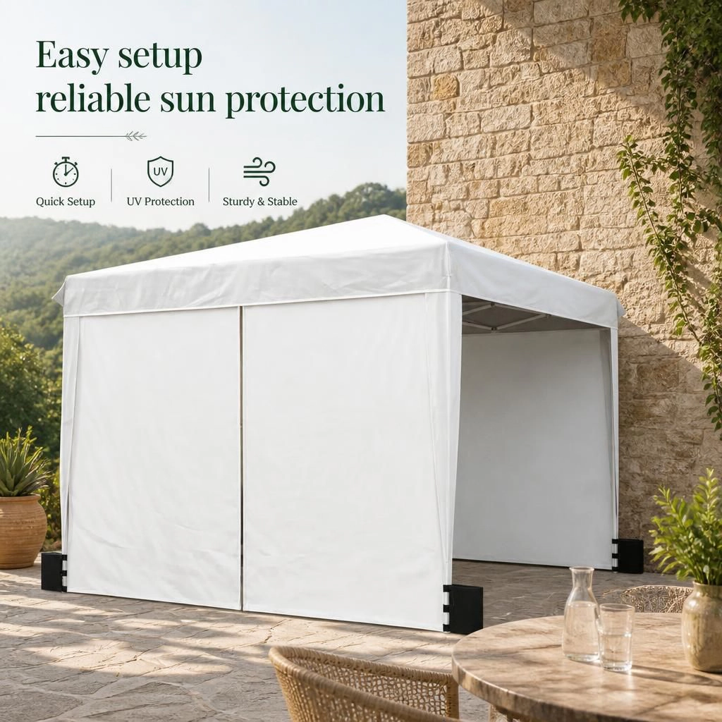 WOW PIONEER Large Square Outdoor Canopy Tent
