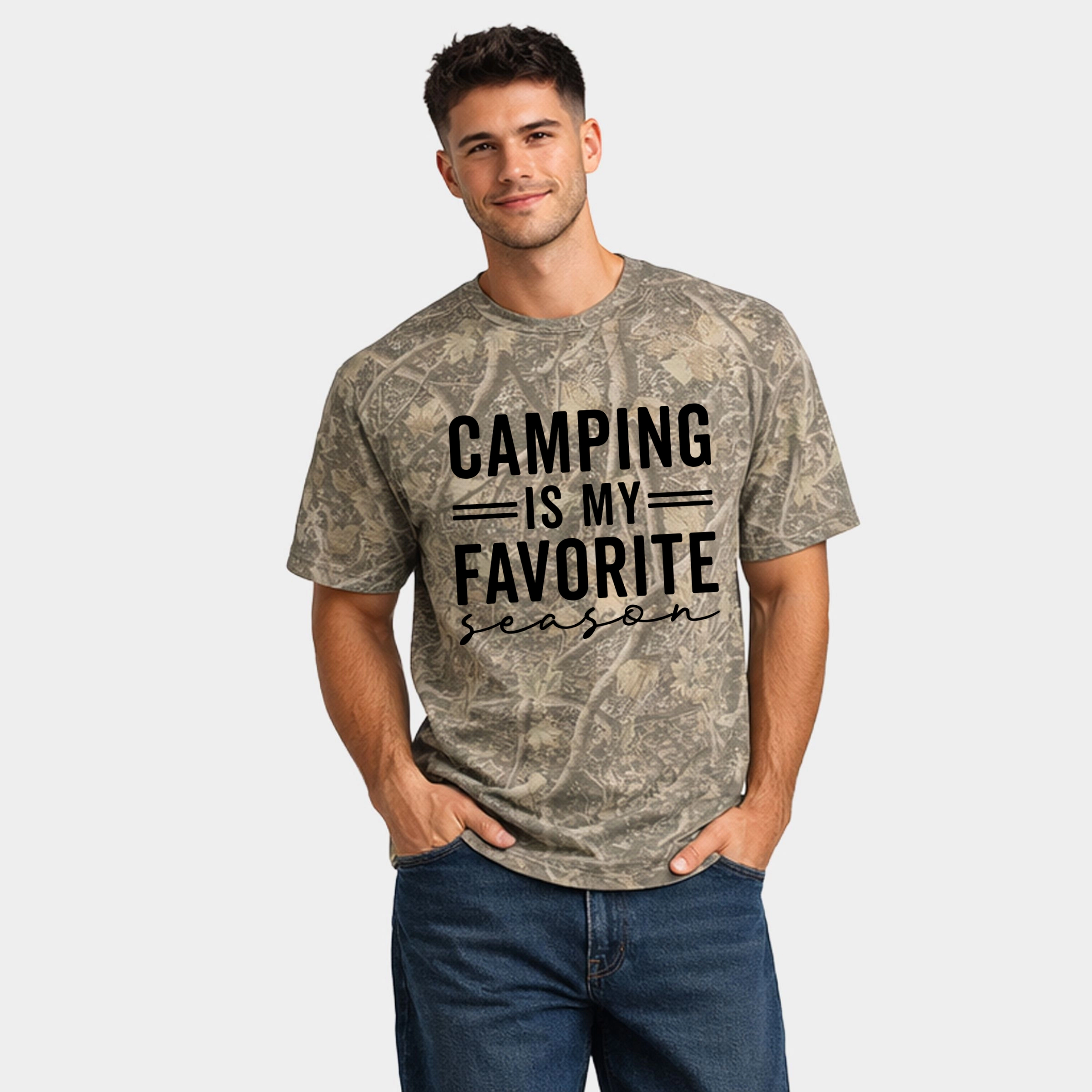 Simply Sage Market - Camping Is My Favorite Season Men's Heavyweight Crew