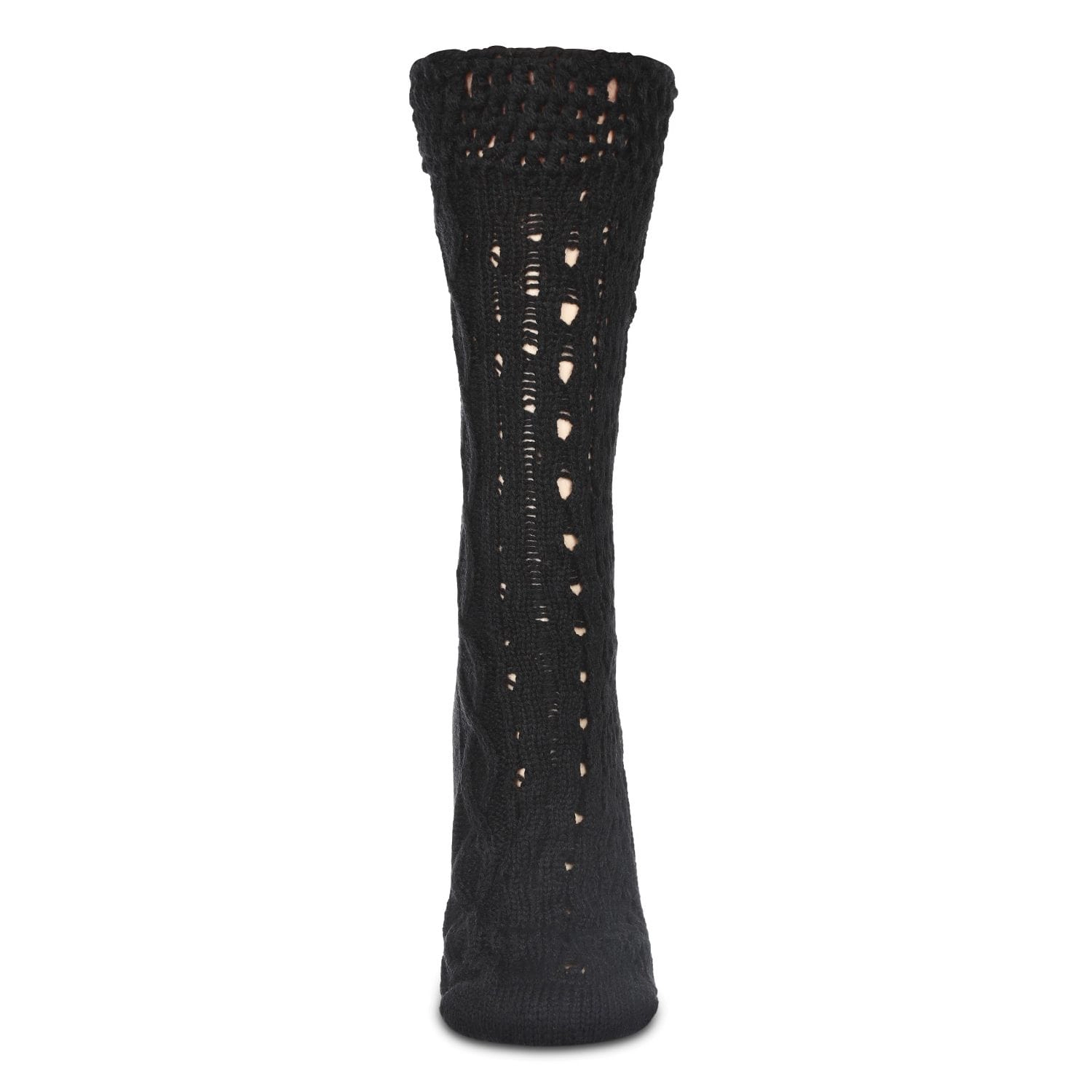 MeMoi Asalim Mixed Knit Boot Sock Crew Socks