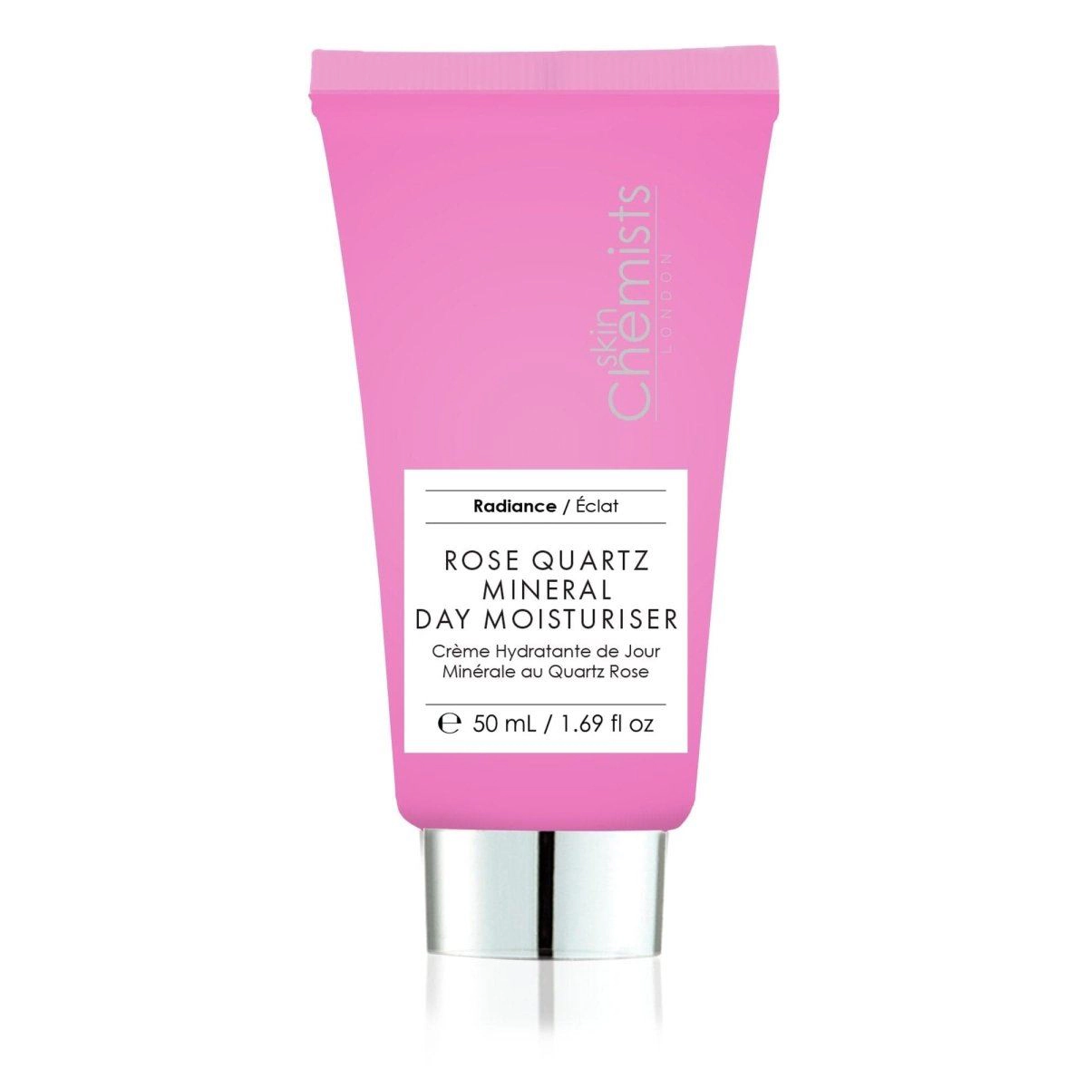 skinChemists Rose Quartz Mineral Day Moisturiser 50ml - Firms, Smooths Fine Lines