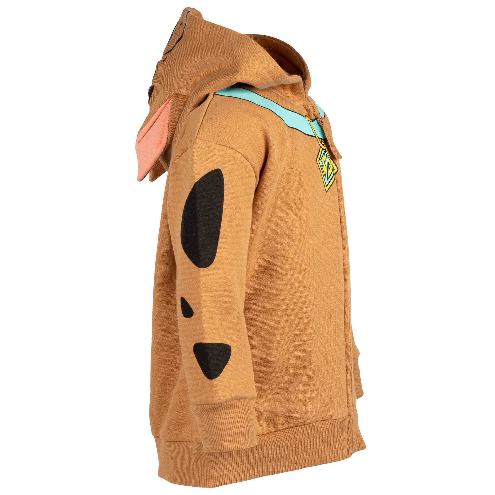 Scooby-Doo Cosplay Fleece Zip-Up Hoodie