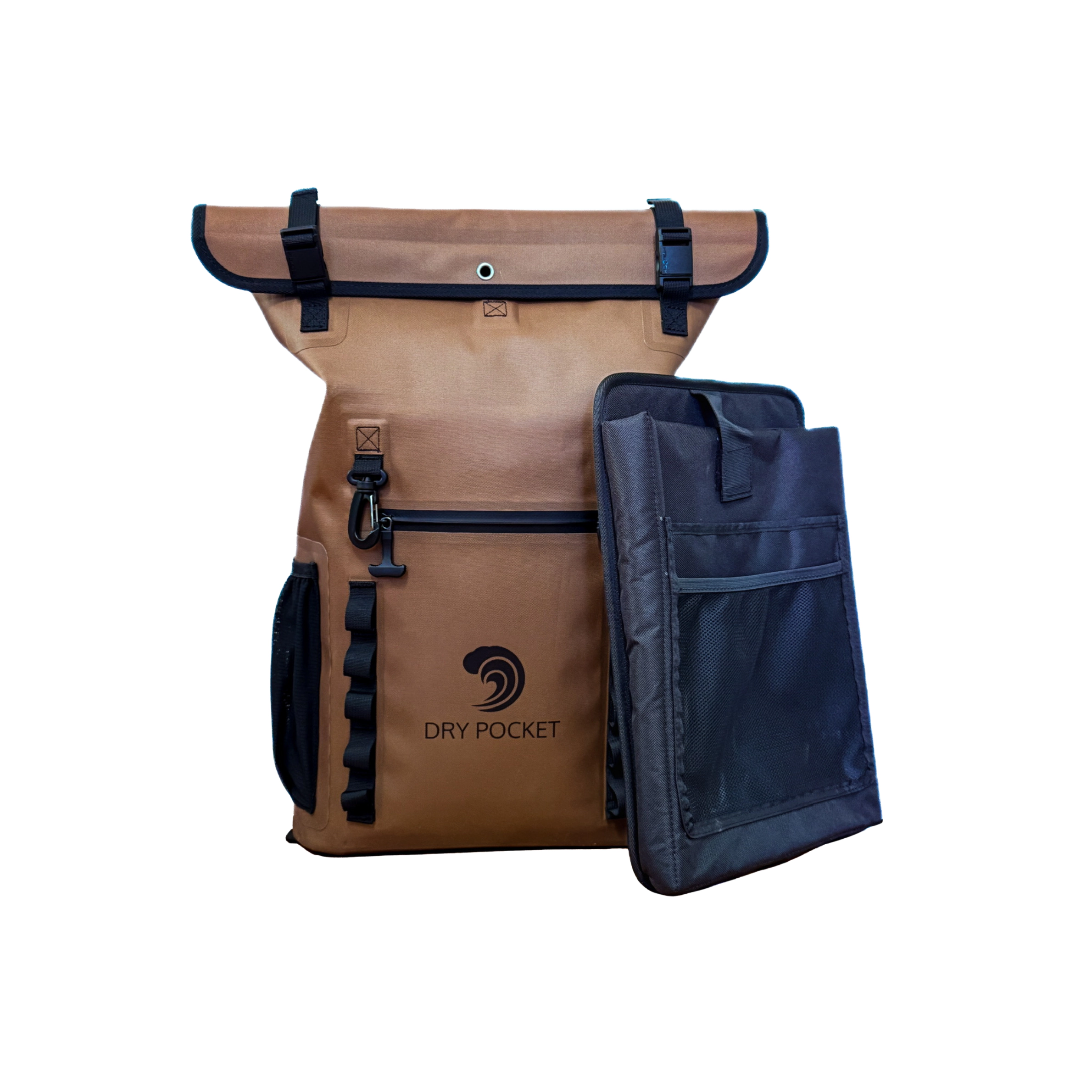 dry Pocket magnetic double lock, auto-sealing, waterproof, scent proof, and floating 25-liter backpack bag