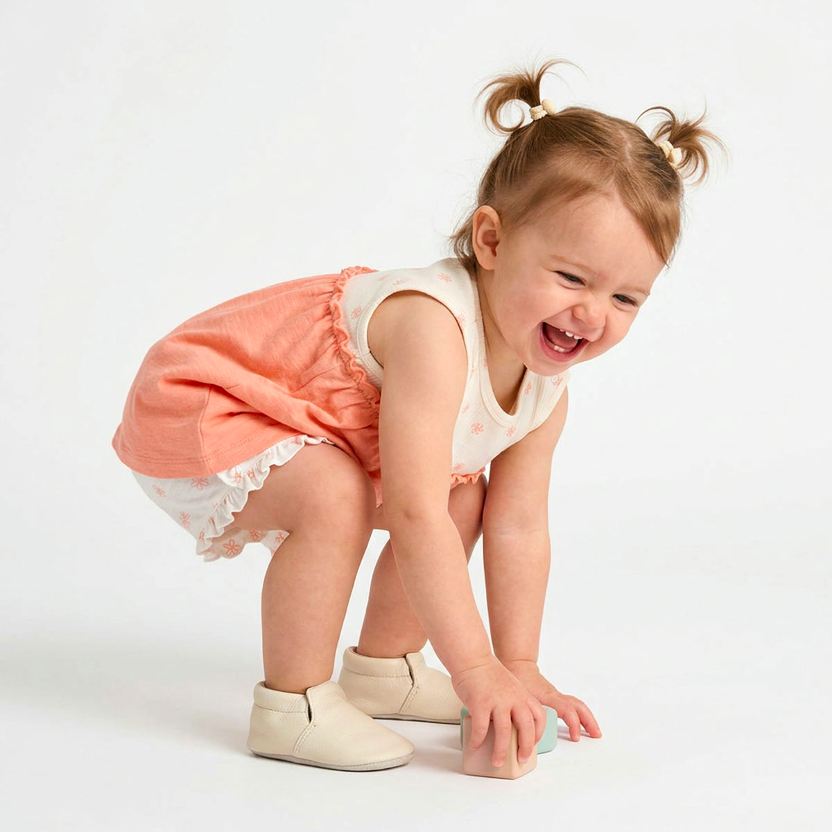 Rockets of Awesome Ruffle Short For Baby Girl