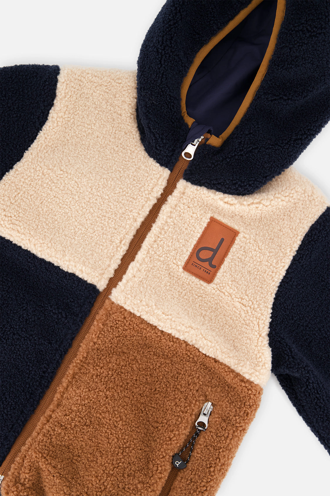 Deux par Boys Sherpa and Water-Resistant Reversible Mid-Season Jacket