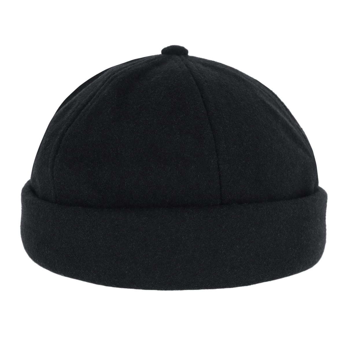 Epoch Hats Company Men's Rolled Cuff  Fisherman Wool Winter Cap