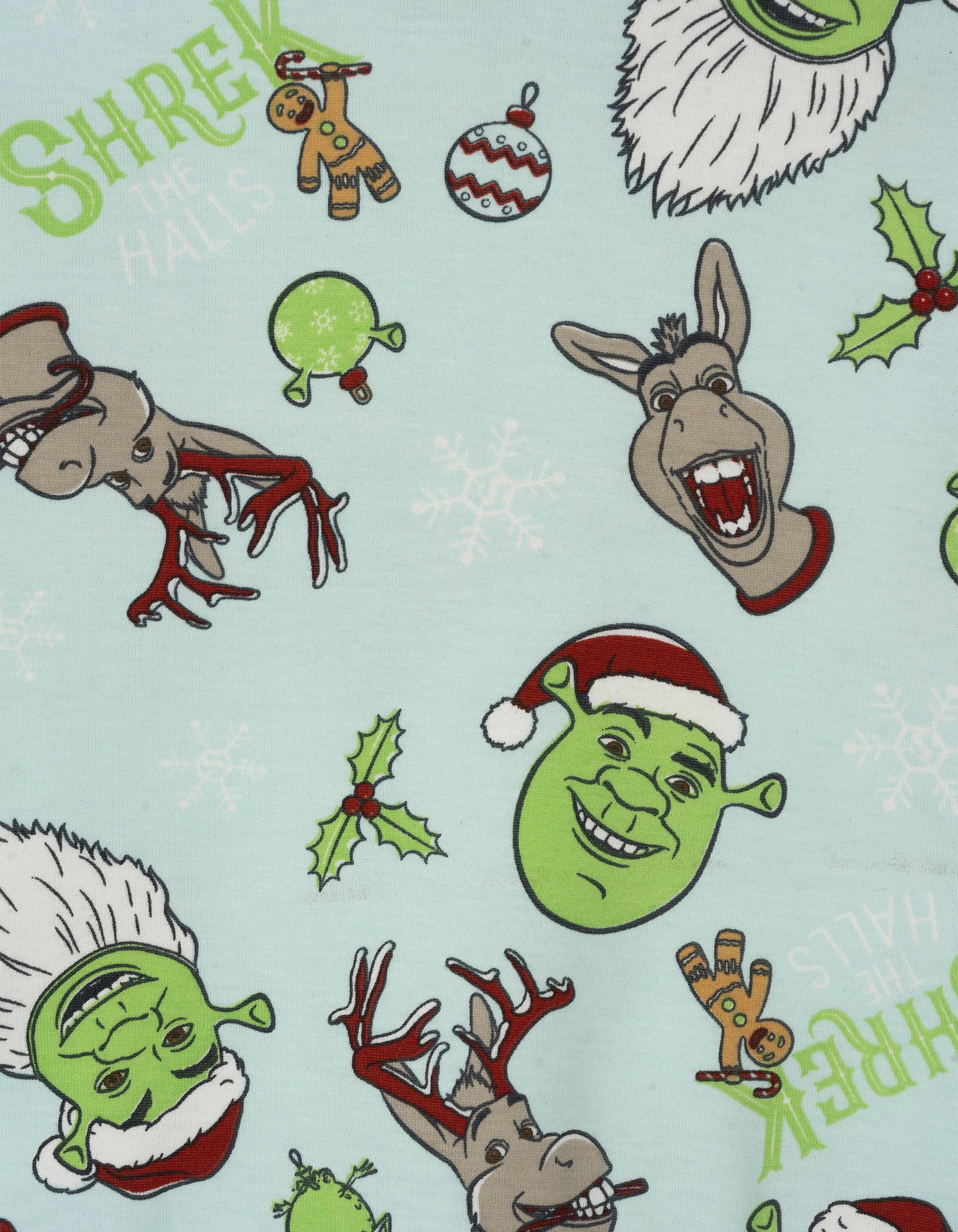 DreamWorks Shrek Matching Family Holiday Fleece Pullover Sweatshirt