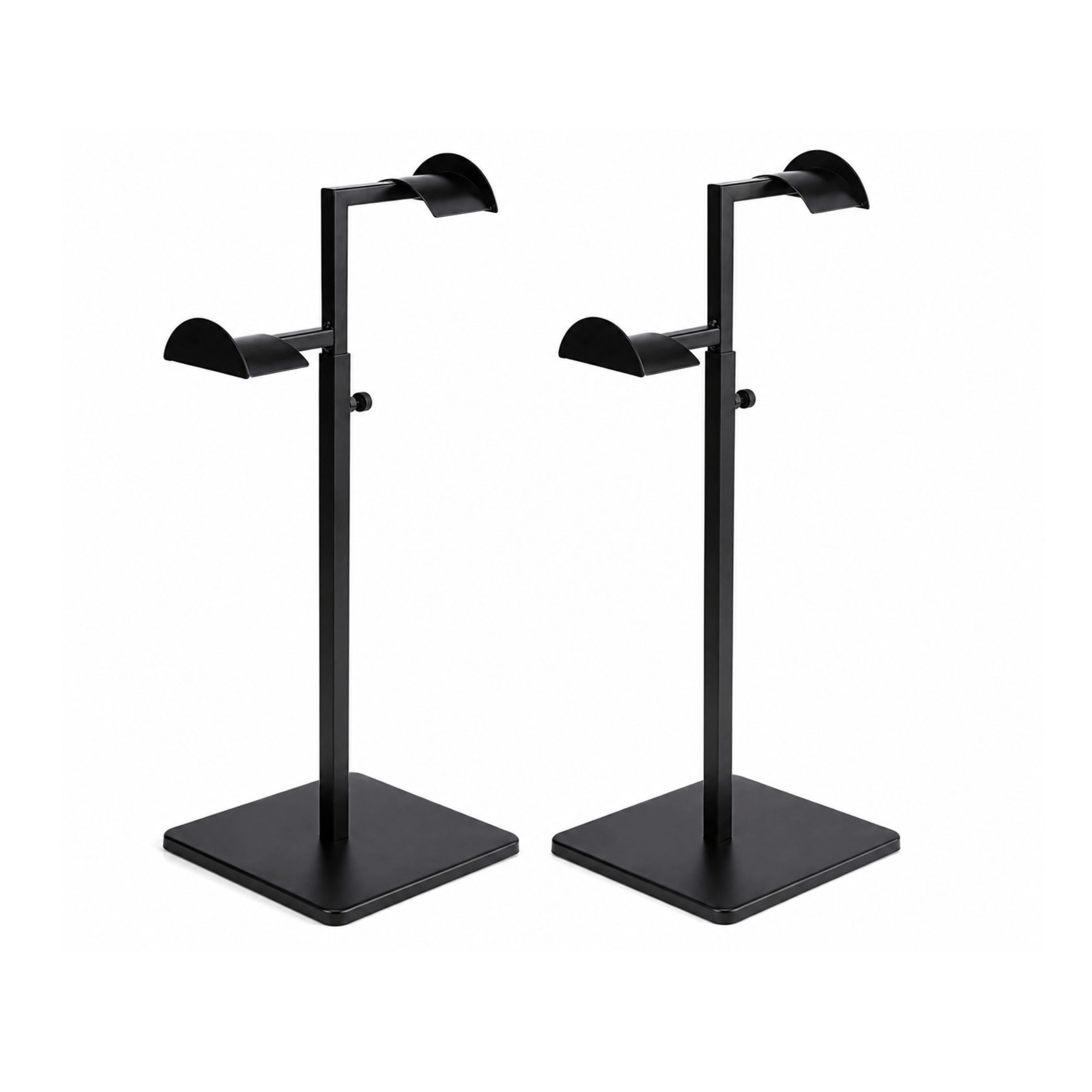 Stock Preferred Pack of 2 Adjustable Stainless Steel Purse Display Stand Two Tier Handbag Holder