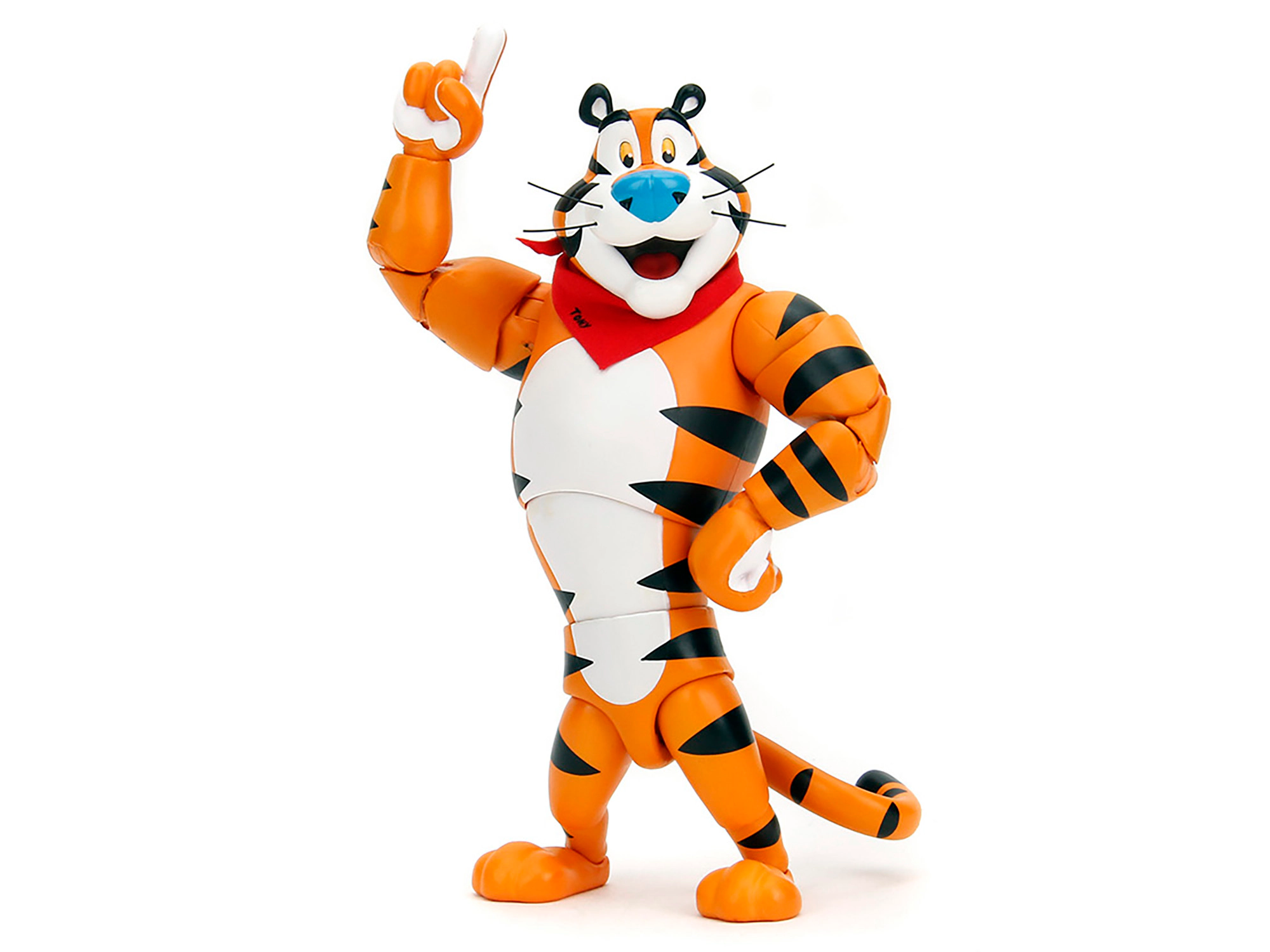 Jada Tony the Tiger 6.75" Moveable Figure with Alternate Hands and Accessories "Kellogg's Frosted Flakes" Model by Jada
